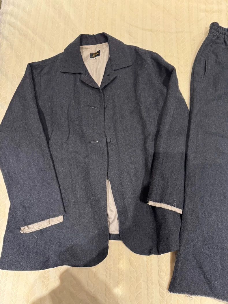 Needles Needles Wool-Linen Jacket & Pants Set - dmc Size US L / EU 52-54 / 3 - 1 Thumbnail
