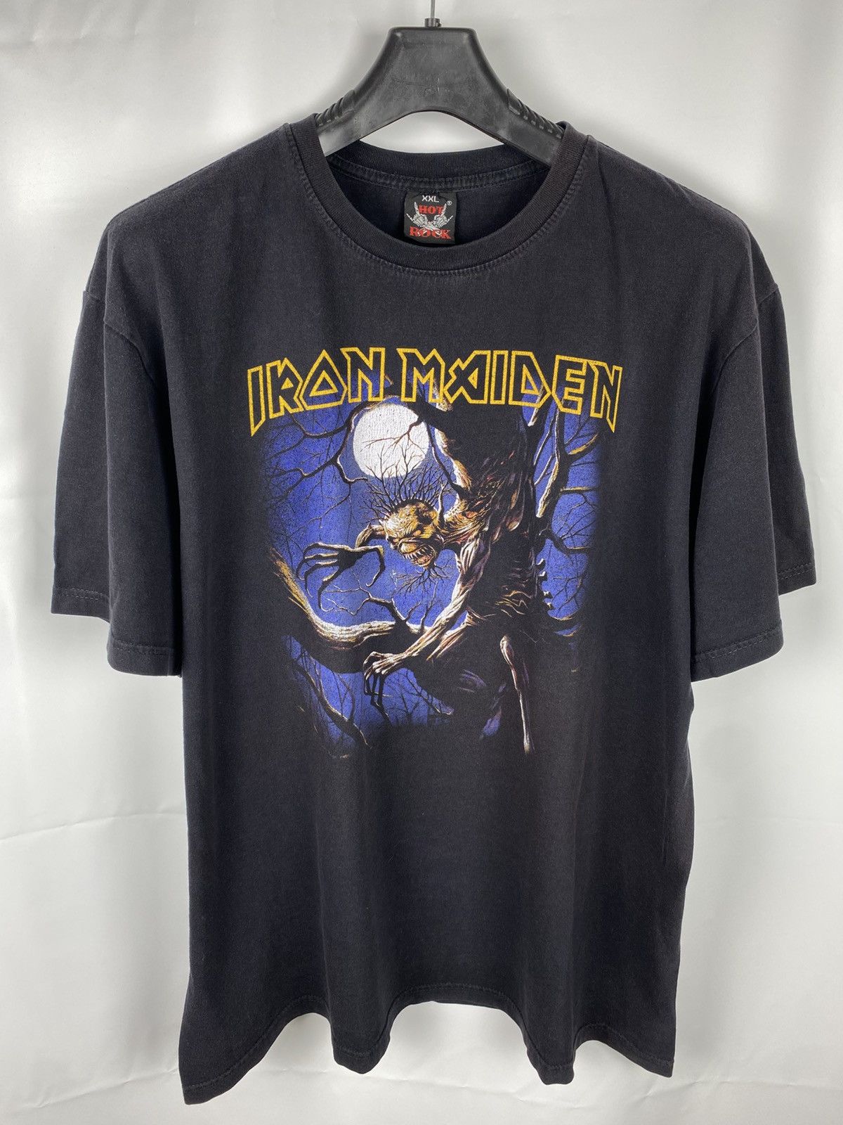 Iron Maiden Vintage Iron Maiden Fear Of The Dark Reprint Tee Rock Band Size US XXL / EU 58 / 5 - 1 Thumbnail