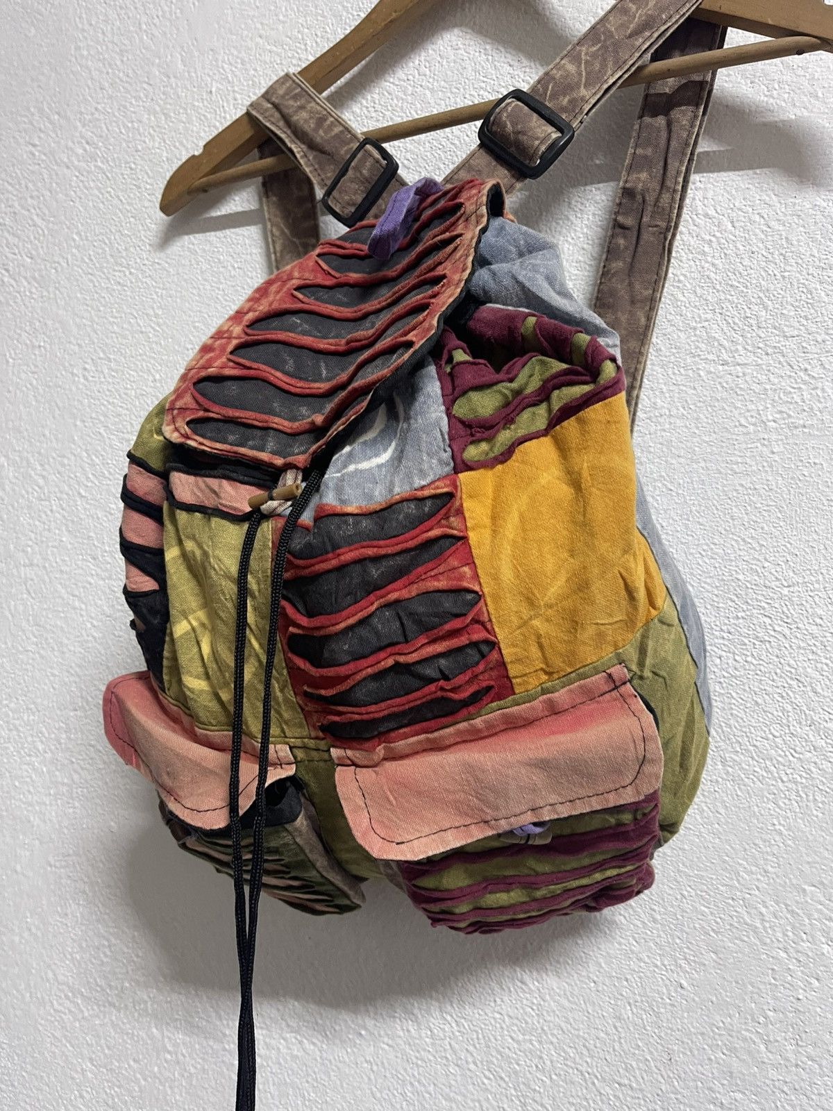 Custom Dyed Multicolor Fanny Rucksack Bagpack