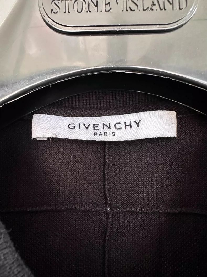 Givenchy Givenchy Givenchy Classic Black Logo Polo Shirt -2507 Size US L / EU 52-54 / 3 - 3 Thumbnail