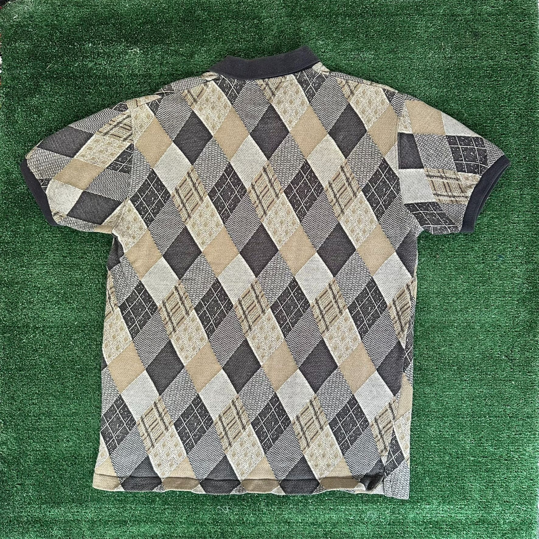 Chaps Ralph Lauren Vintage Chaps Ralph Lauren Argyle Polo Shirt Preppy Grandpa Size US M / EU 48-50 / 2 - 6 Thumbnail