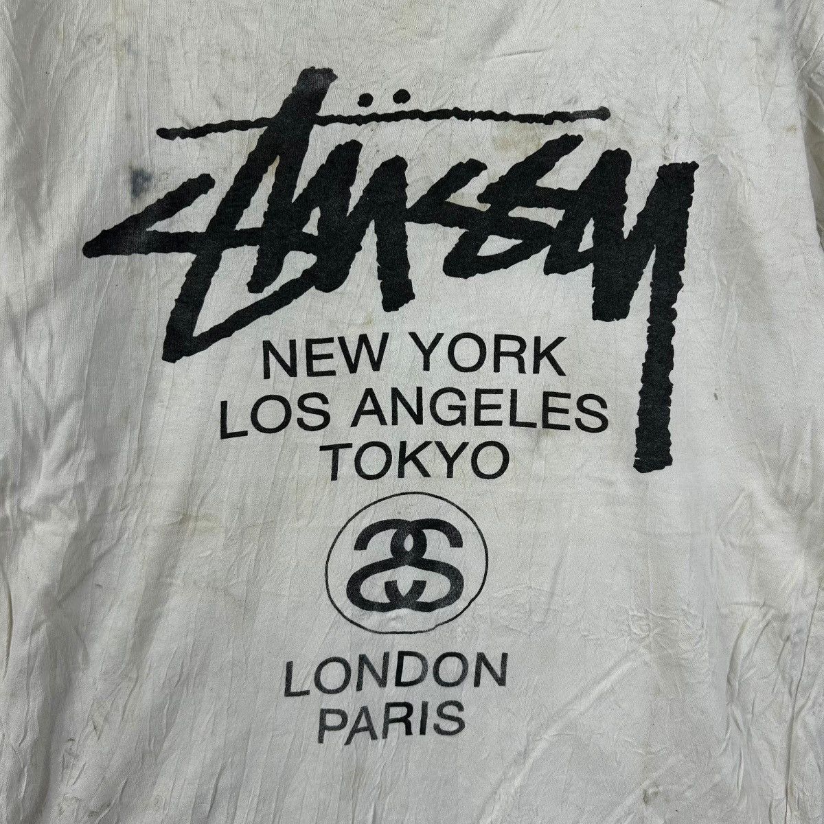 Stussy Vintage Stüssy New York Los Angeles Tokyo London Paris Size US S / EU 44-46 / 1 - 5 Thumbnail