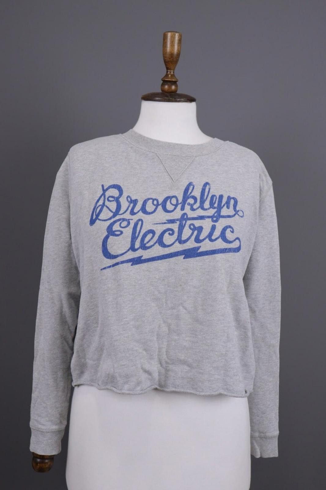 Denim & Supply Ralph Lauren Denim & Supply Ralph Lauren Gray Eleclric Knit Sweater Sz XS Size XS / US 0-2 / IT 36-38 - 1 Thumbnail