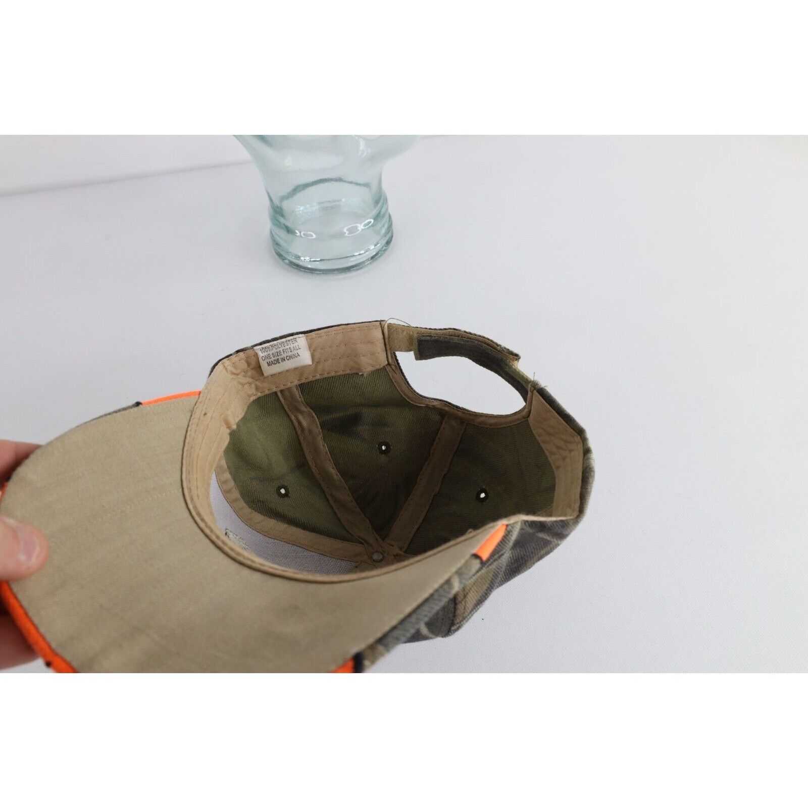 Vintage Vintage Tribal Camouflage Shooting Deer & Drinking Hat Size ONE SIZE - 10 Thumbnail