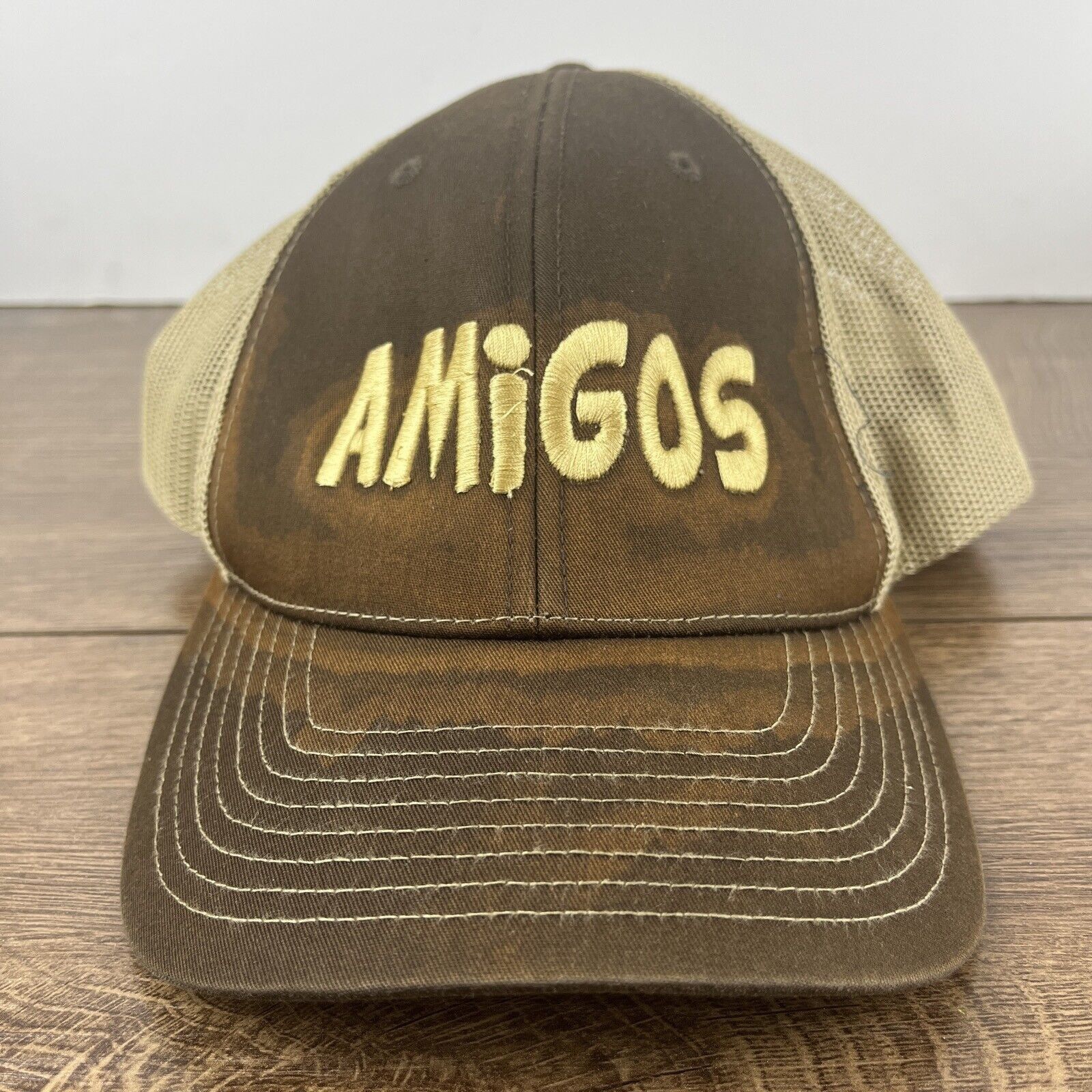 Other Amigos Hat Amigo Tan Brown Hat Adjustable Adult Size Hat Cap Size ONE SIZE - 3 Thumbnail