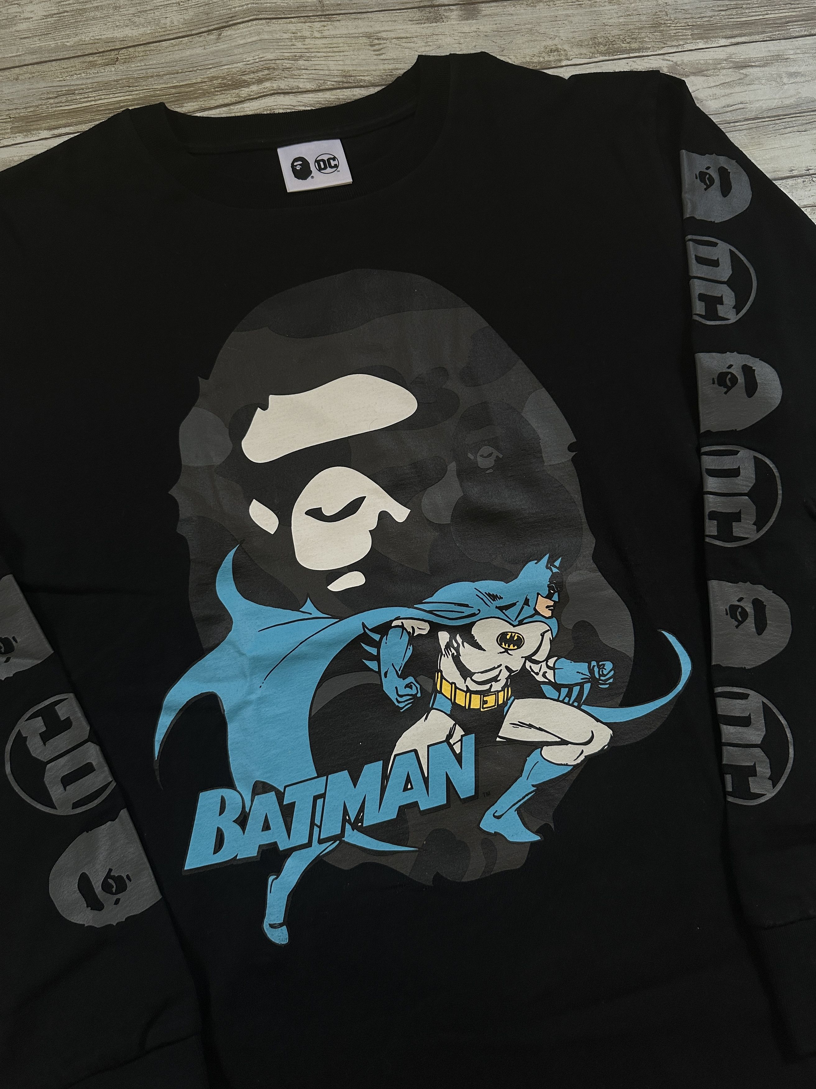 Bape × Dc Comics AW20 Batman L/S | Grailed
