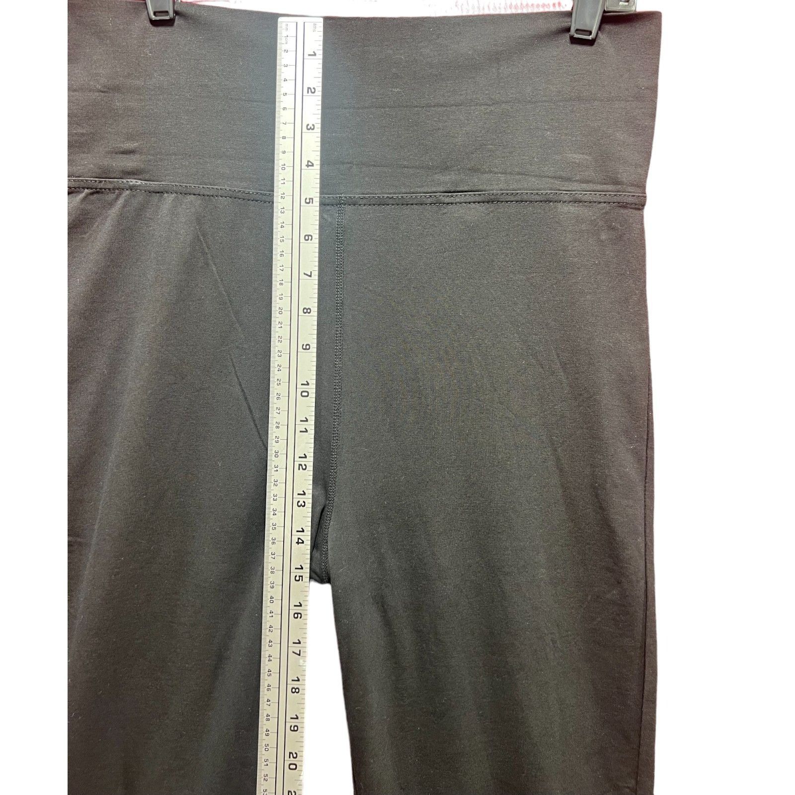 Other Faded Rose - Women's Stretch Wide Leg Pants - Black - Extra Size 34" / US 12 / IT 48 - 5 Thumbnail
