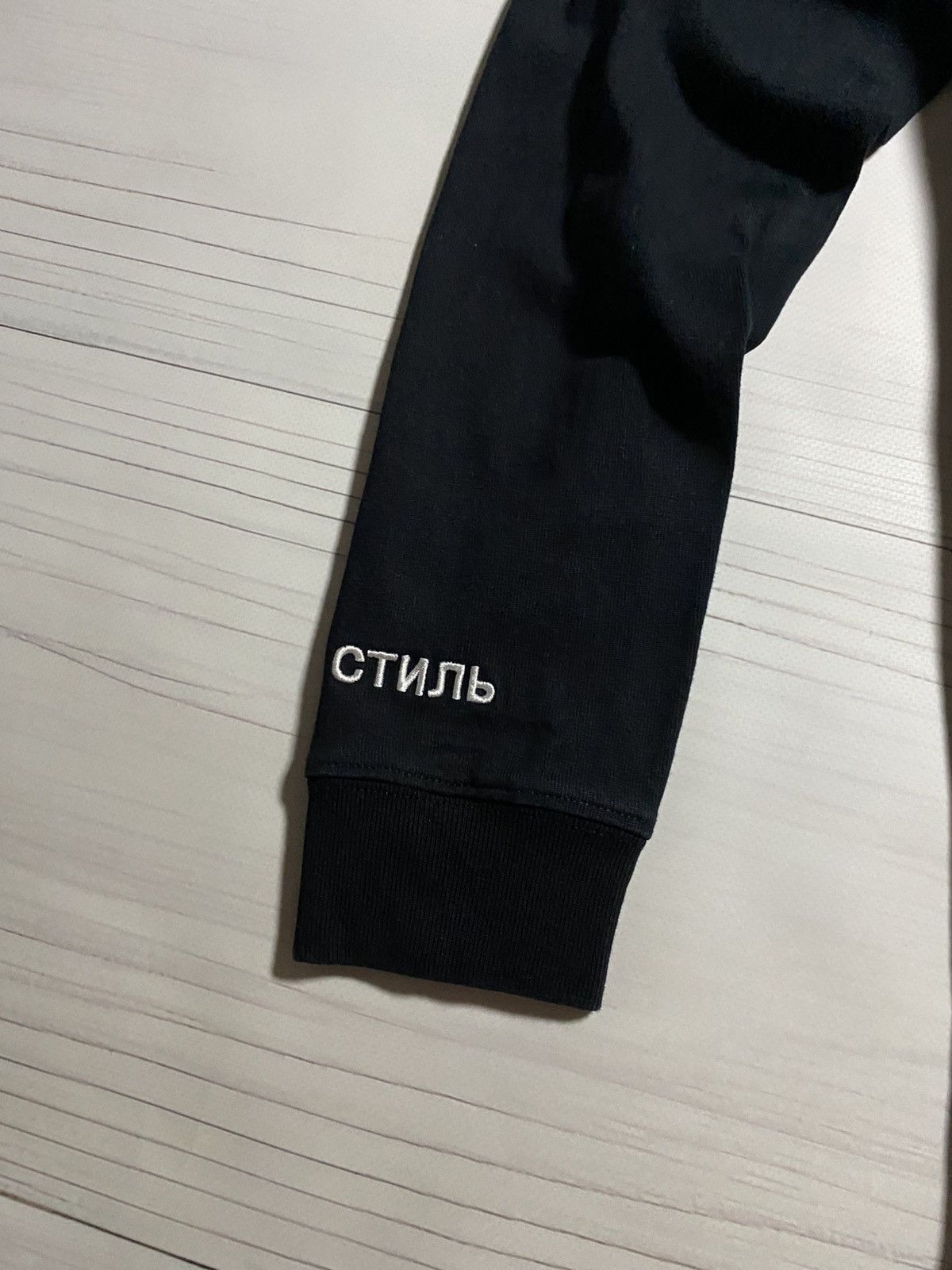 Heron Preston Heron Preston Black Captcha print longsleeve t shirt Size XS / US 0-2 / IT 36-38 - 16 Thumbnail