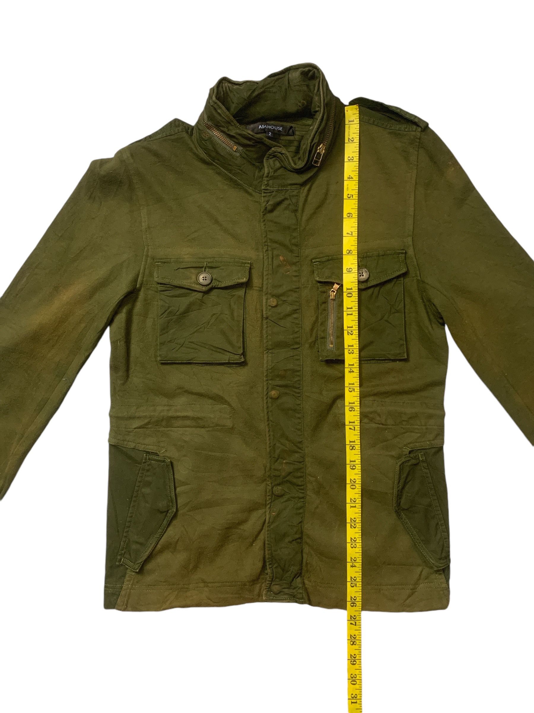 ABAHOUSE × Japanese Brand Rare Design Vintage Abahouse Military Style Jackets Size M / US 6-8 / IT 42-44 - 10 Thumbnail