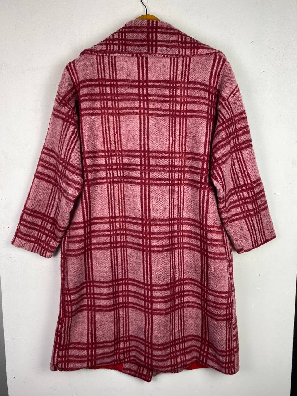 Italic italian designer long wool jacket nice design Size US L / EU 52-54 / 3 - 8 Thumbnail