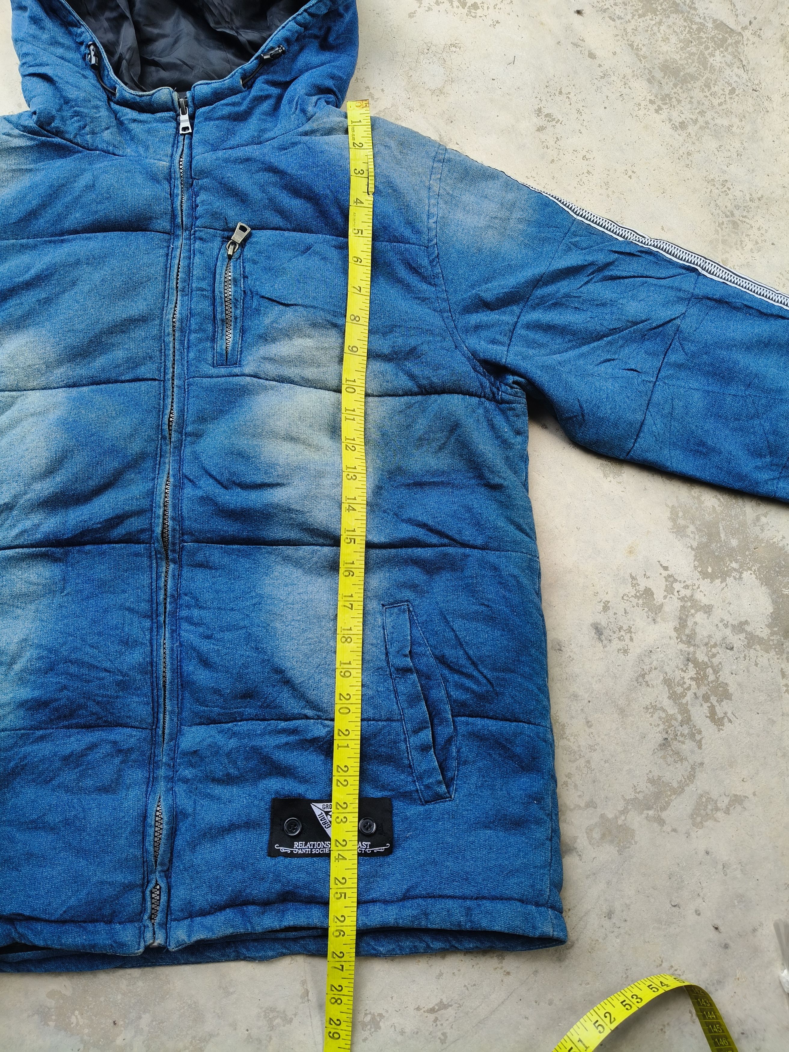Other Growth by Grail Quilted hoodie Jeans Style Size US L / EU 52-54 / 3 - 13 Thumbnail