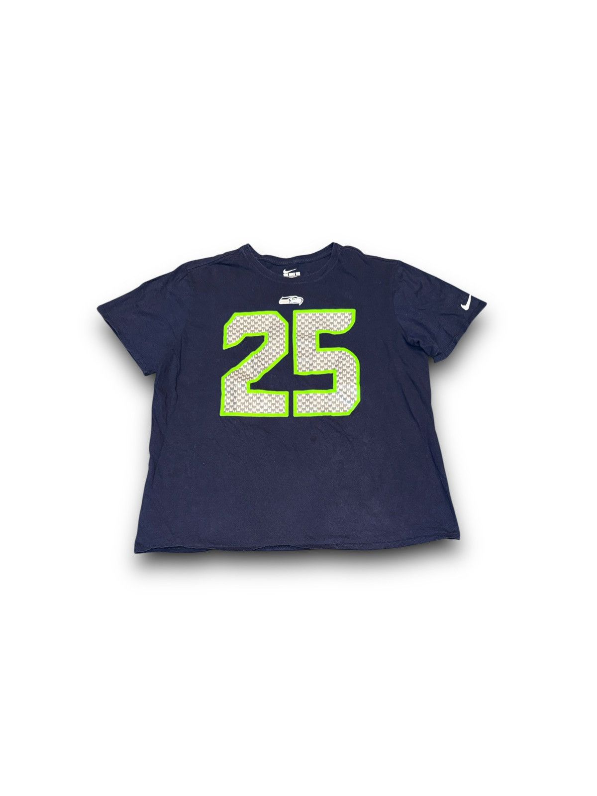 Nike Seattle Seahawks Richard Sherman NFL The Nike tee shirt 2XL Size US XXL / EU 58 / 5 - 1 Thumbnail