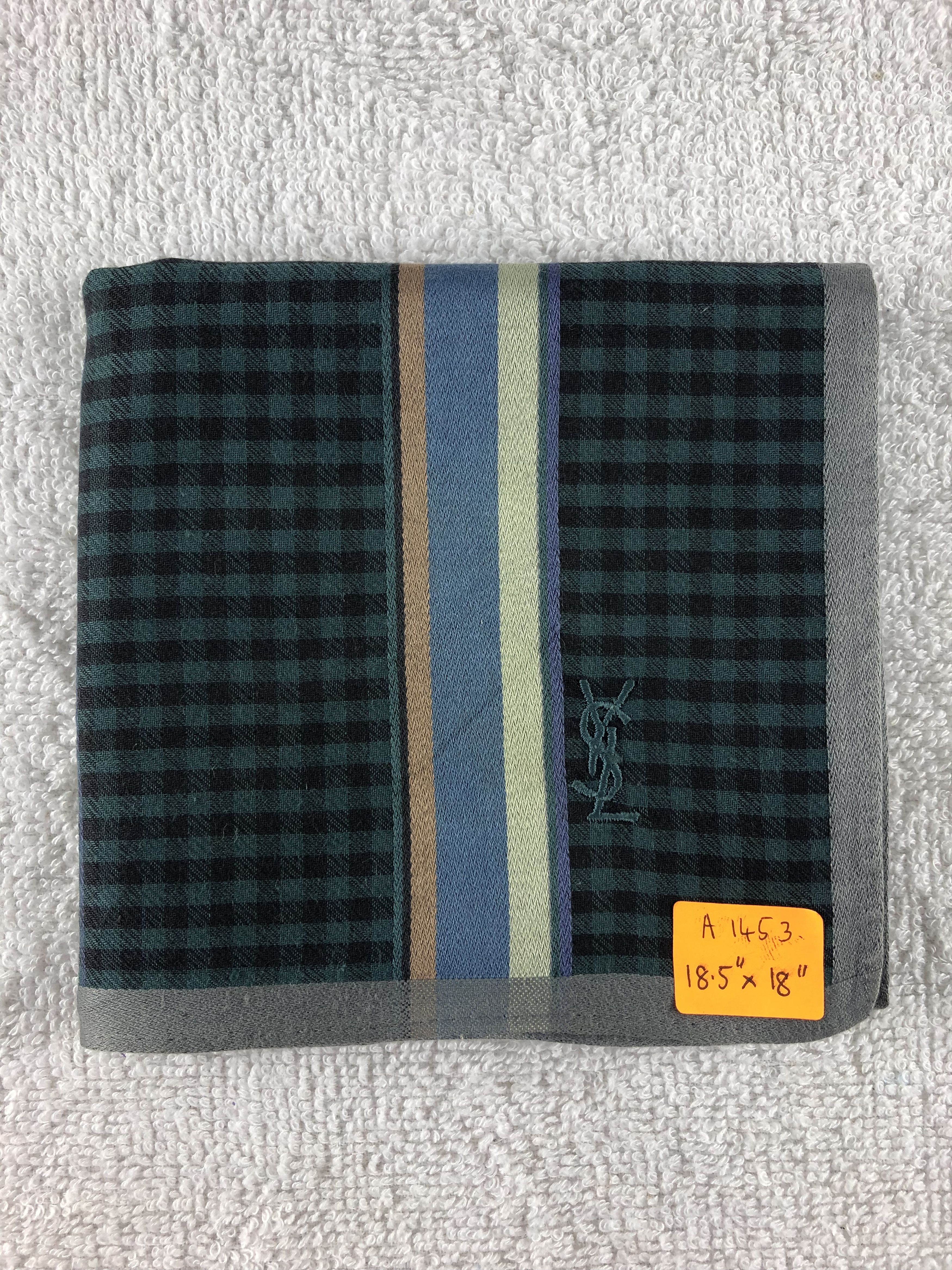 Yves Saint Laurent Yves Saint Laurent Handkerchief / Bandana / Neckerchief Size ONE SIZE - 6 Thumbnail