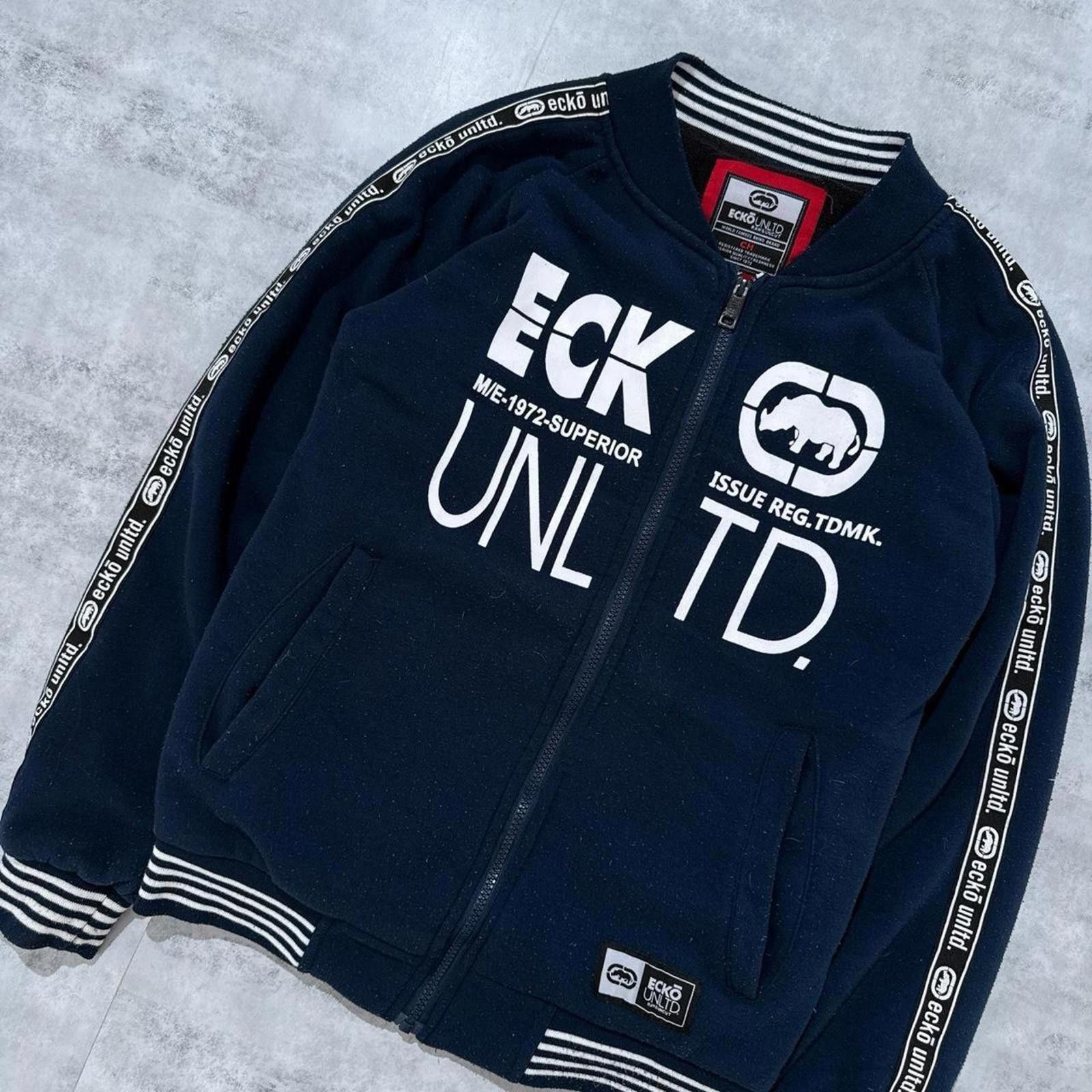 Ecko Unltd. Y2K Ecko Unltd. Navy Logo Jacket Size US S / EU 44-46 / 1 - 8 Thumbnail