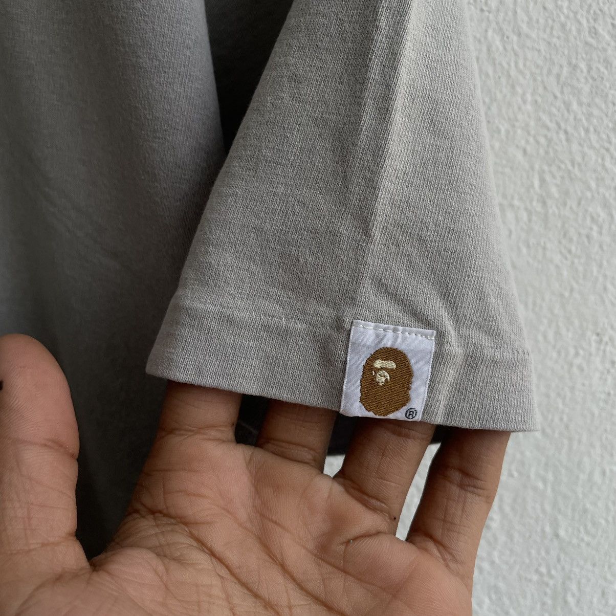 Bape Vintage 00's Distress "Bathing Ape Beethoven Dip Dye" Shirts Size US L / EU 52-54 / 3 - 7 Thumbnail