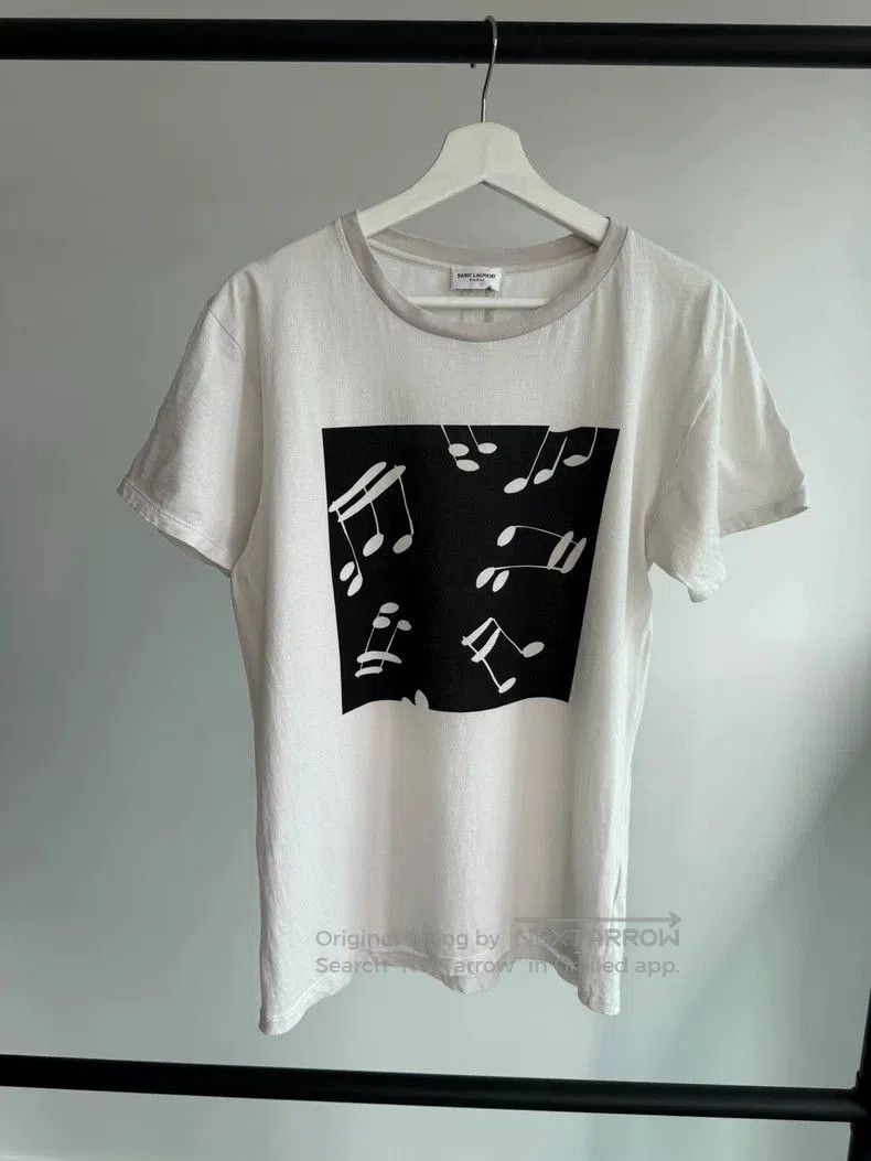 Yves Saint Laurent YSL Music Note Print T. Size US S / EU 44-46 / 1 - 1 Thumbnail