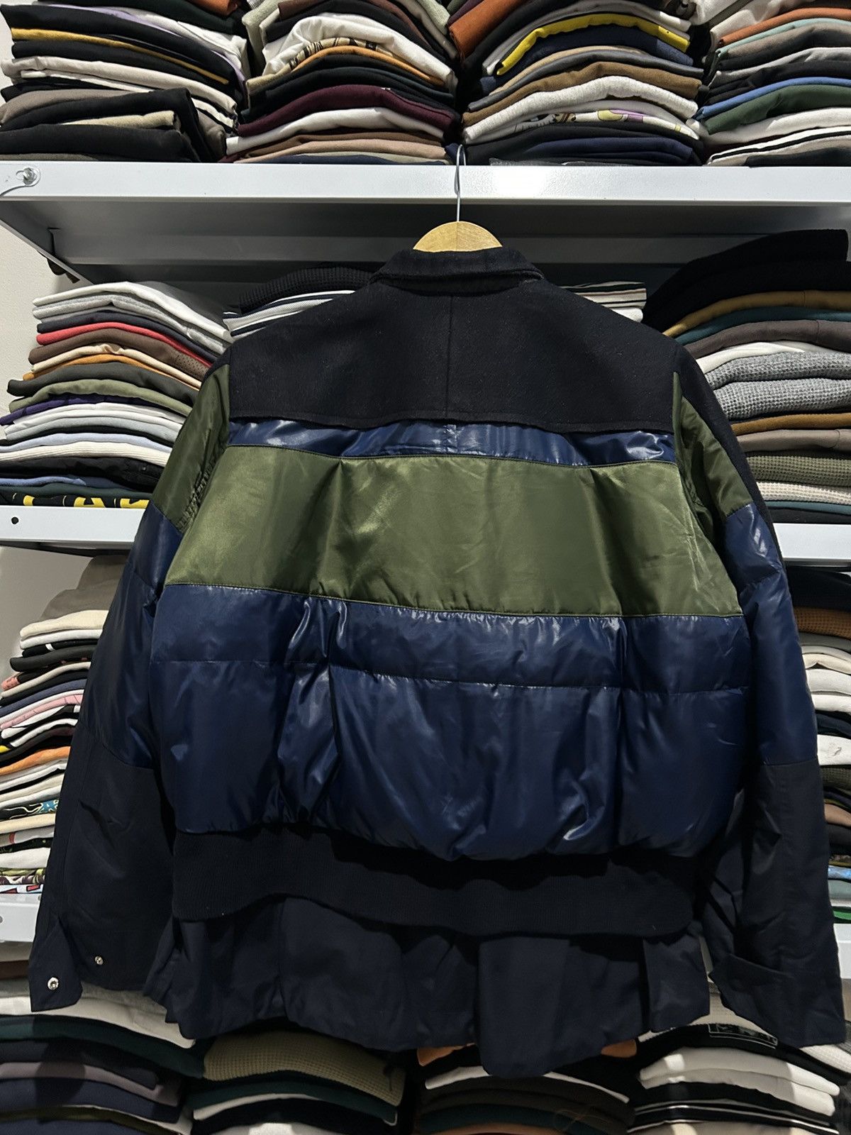 Other L’APPARTEMENT Melton Mixed Fabric blouson inspiration Sacai Size US L / EU 52-54 / 3 - 4 Thumbnail
