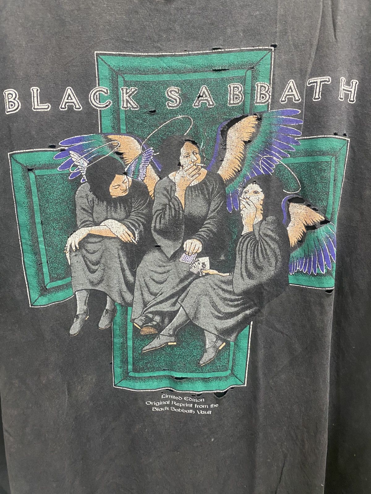 Black Sabbath BLACK SABBATH LIMITED EDITION 90s rare Size US XL / EU 56 / 4 - 1 Thumbnail