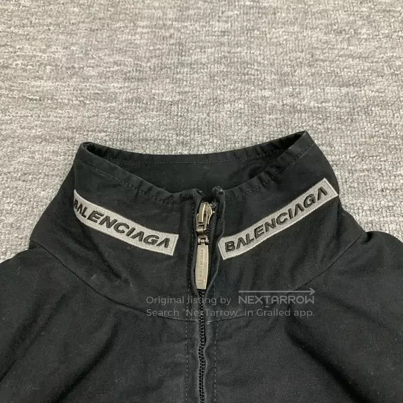 Balenciaga Balenciaga Black Multielement Logo Racing Jacket Size US XS / EU 42 / 0 - 6 Thumbnail