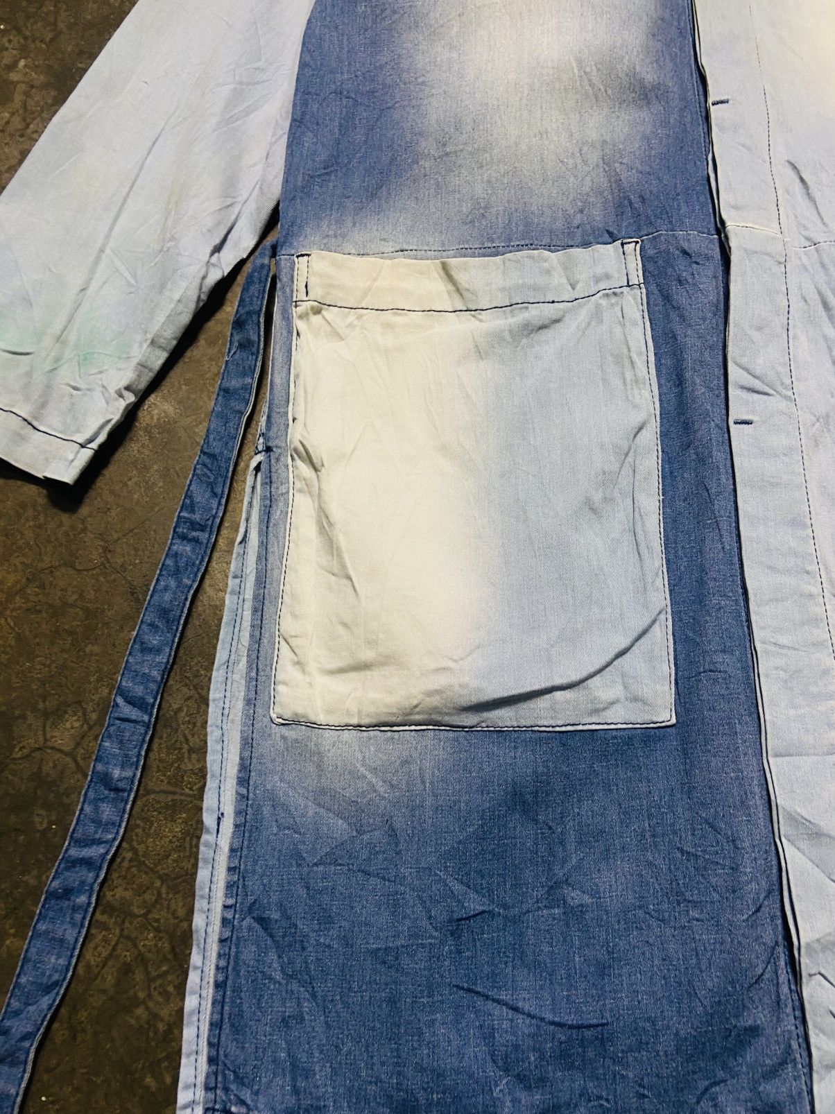 Japanese Brand Voguish Denim Long Jacket Size US M / EU 48-50 / 2 - 5 Thumbnail
