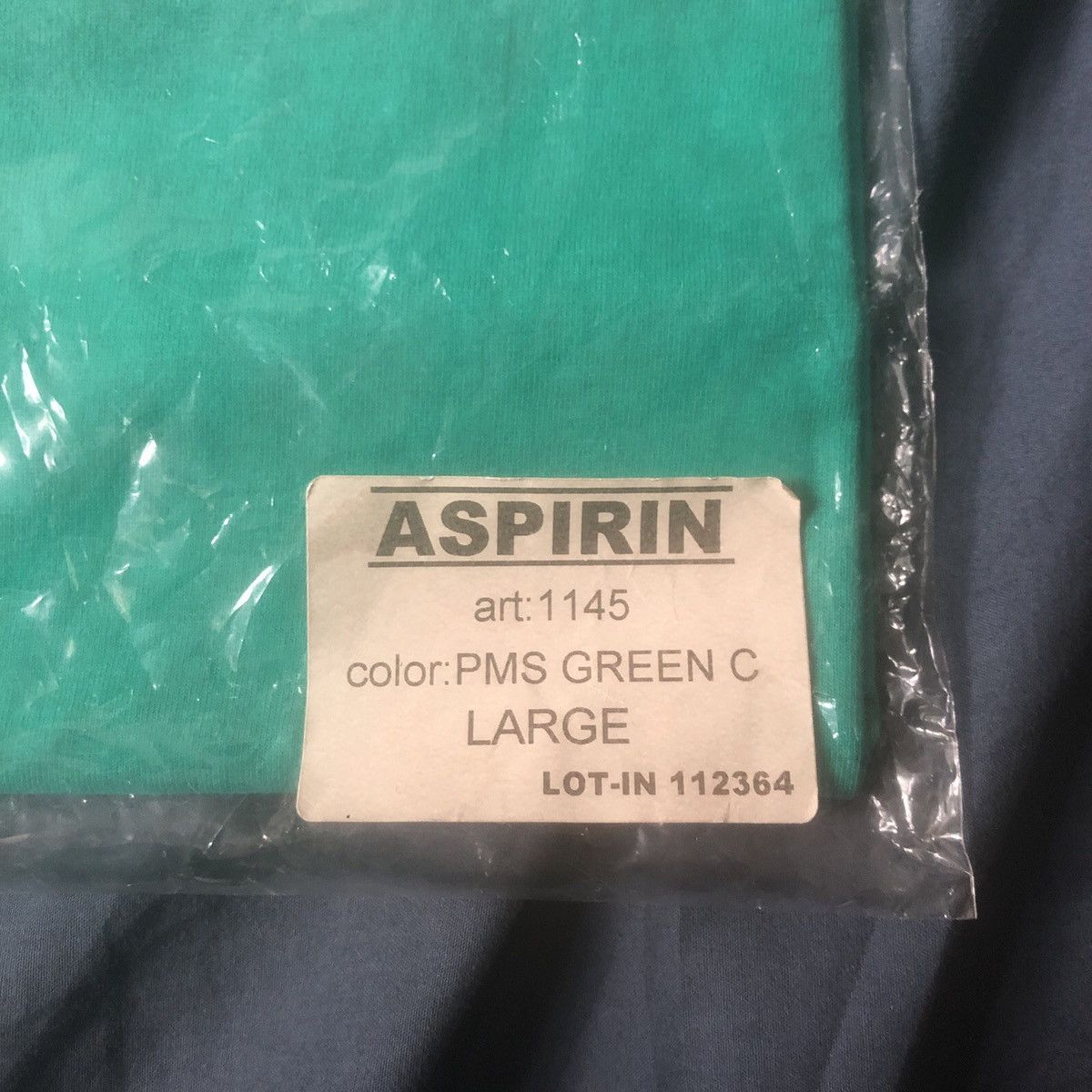 Vintage Rare Vintage Aspirin Bayer Promo Shirt Sealed 90s/00s Pharma Size US L / EU 52-54 / 3 - 3 Thumbnail