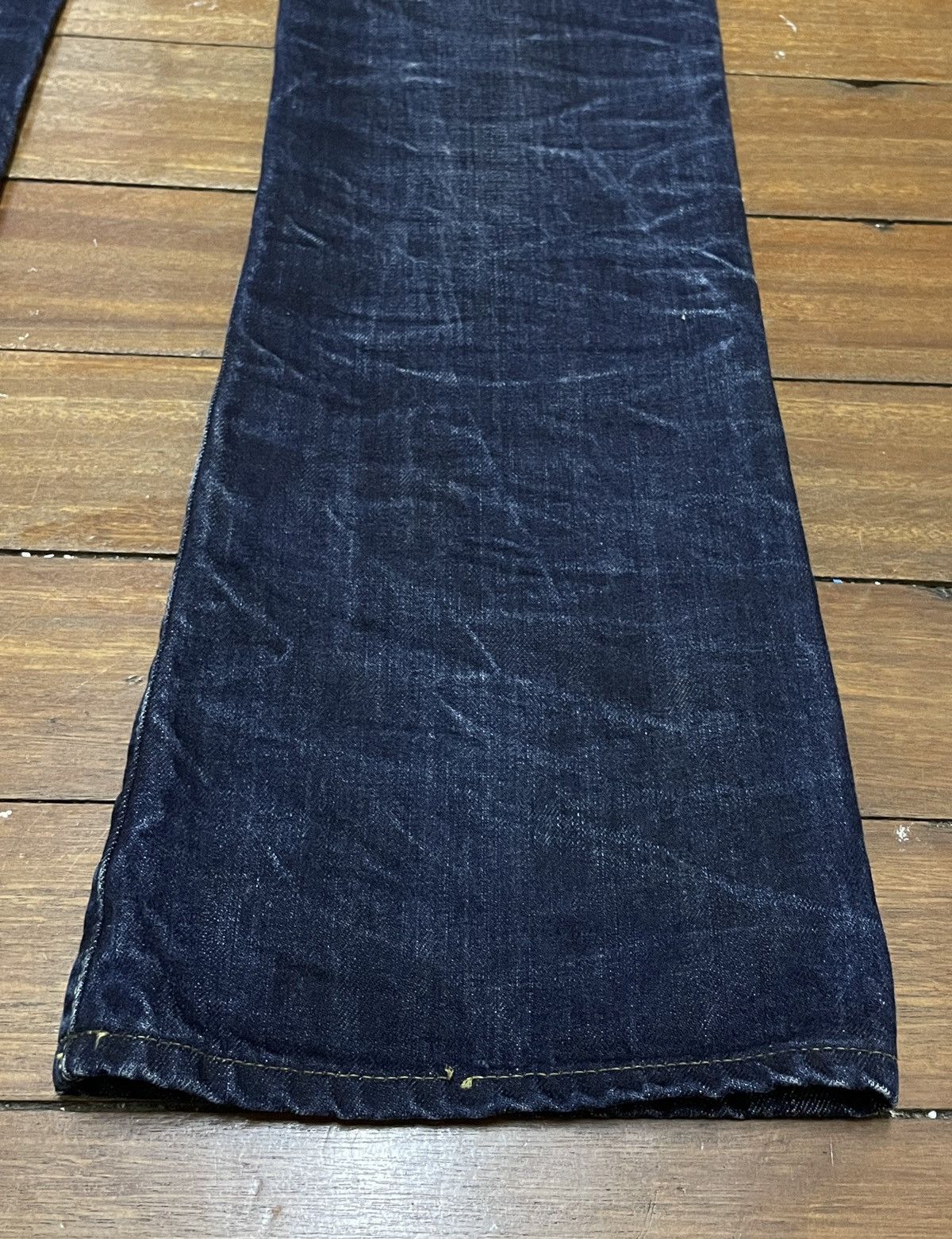 14th Addiction Very Rare Vintage Brand Buffalo Bobs Flared Jeans 1990s Size US 33 - 8 Thumbnail