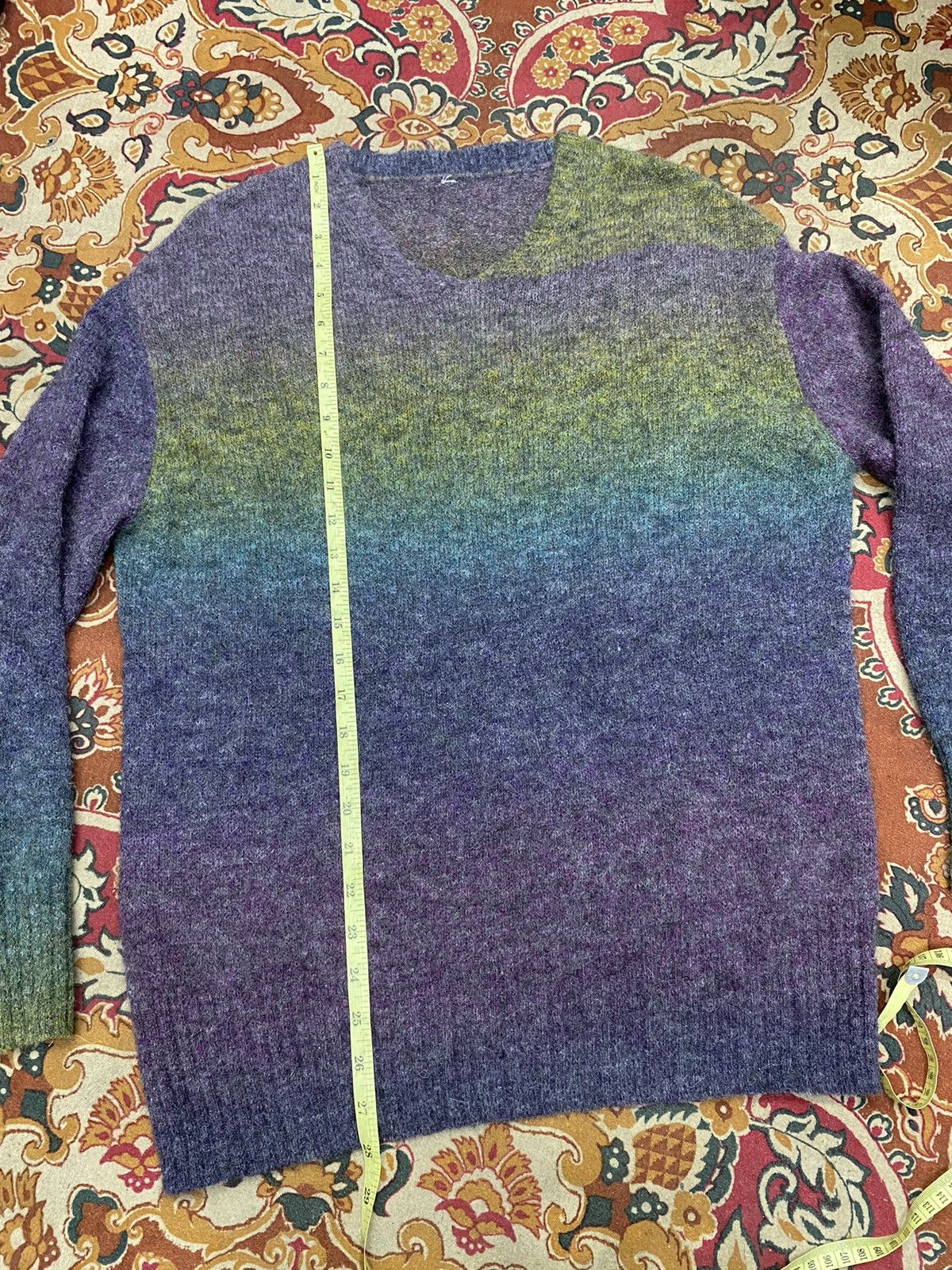 Hysteric Glamour × If Six Was Nine × Japanese Brand mohair knitwear rainbow daniel hechter like acne studios Size US M / EU 48-50 / 2 - 6 Thumbnail