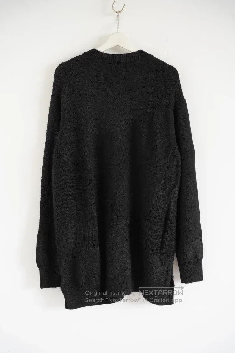 Yohji Yamamoto YOHJI YAMAMOTO Fuzzy Vintage Patchwork Sweater Size US L / EU 52-54 / 3 - 2 Thumbnail
