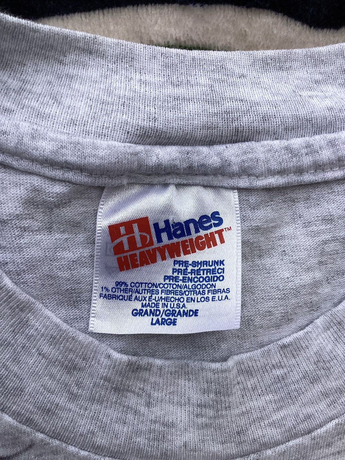 NFL × Vintage Vtg Dallas Cowboys NFL Hanes heavyweight Tee w/ signature Size US L / EU 52-54 / 3 - 4 Thumbnail
