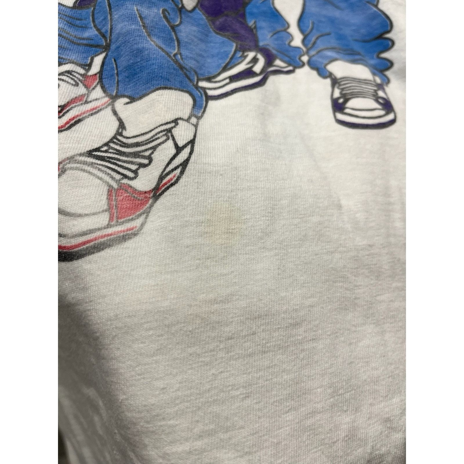 Vintage Vintage Looney Tunes Gangster Hip Hop Shirt Size US L / EU 52-54 / 3 - 3 Thumbnail