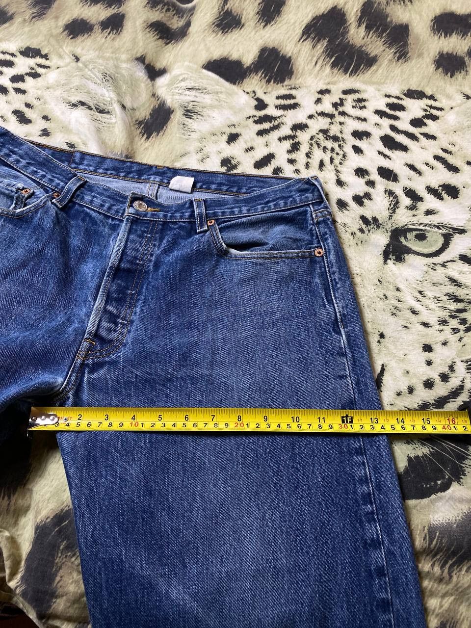 Levi's × Vintage Vintage Levi's 501 Distressed Light Wash Jeans Size US 36 / EU 52 - 13 Thumbnail