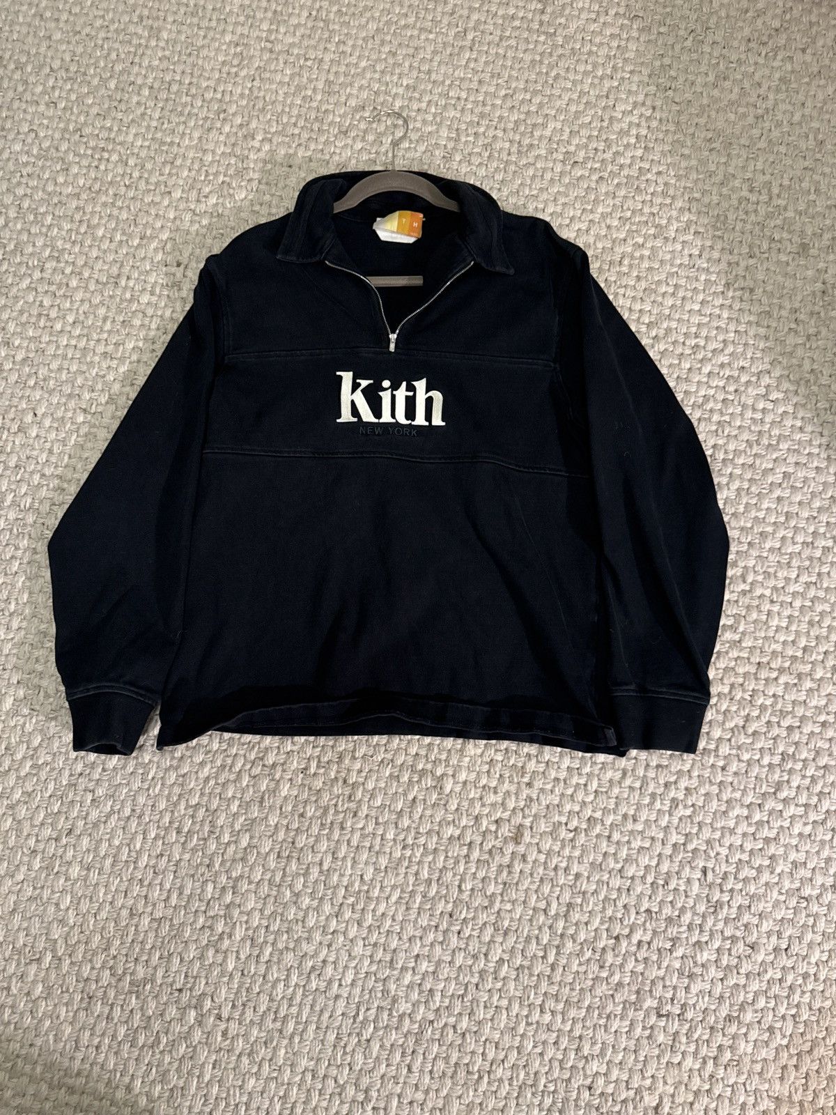 Kith Kith quarter zip rugby black Size US S / EU 44-46 / 1 - 3 Thumbnail