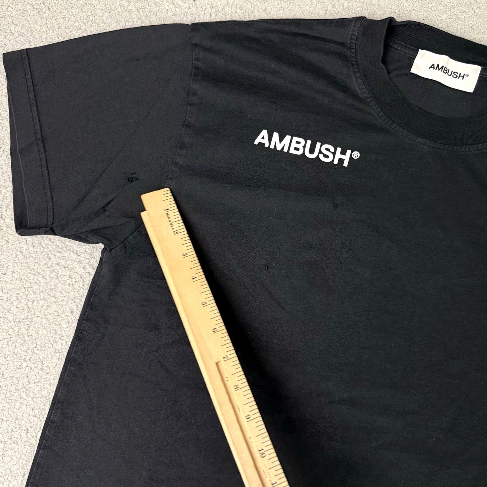 Vintage Ambush T Shirt Adult Large Black Logo Tee Limited Edition Mens Size US L / EU 52-54 / 3 - 7 Thumbnail