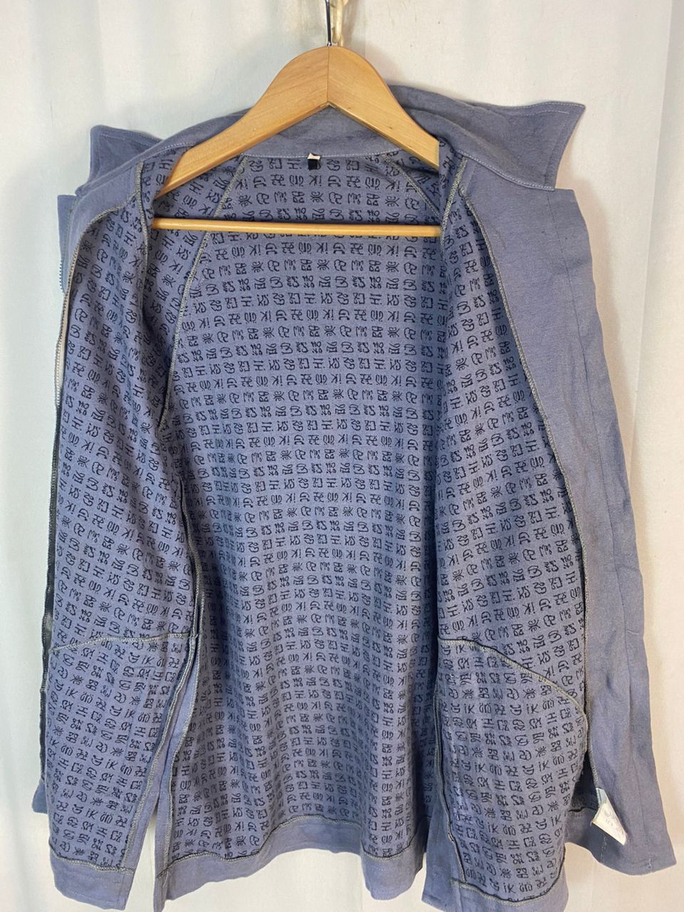 Japanese Brand × Vintage Vintage Japanese brand fullprint inside zipper jacket Size US S / EU 44-46 / 1 - 3 Thumbnail