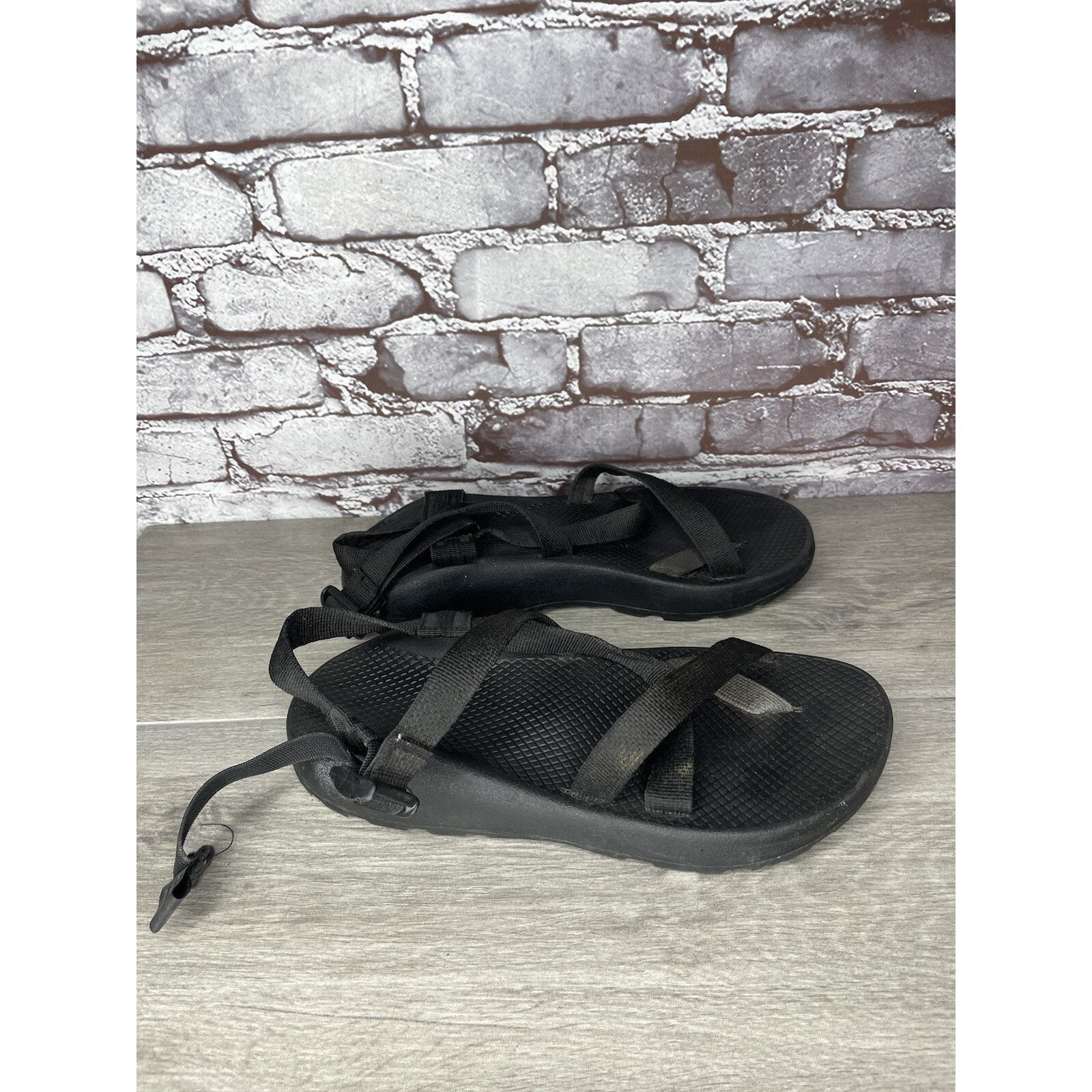 Chaco Chaco Z/1 Classic Black Nylon Comfort Strappy Sandals Men's Size US 10 / EU 43 - 3 Thumbnail