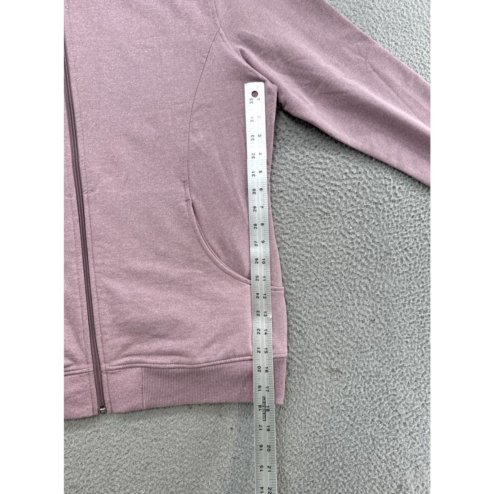 Pinko Ridgecut Toughwear Full Zip Pink Jacket Women XL Fleece Sweater Coat Size XL / US 12-14 / IT 48-50 - 6 Thumbnail