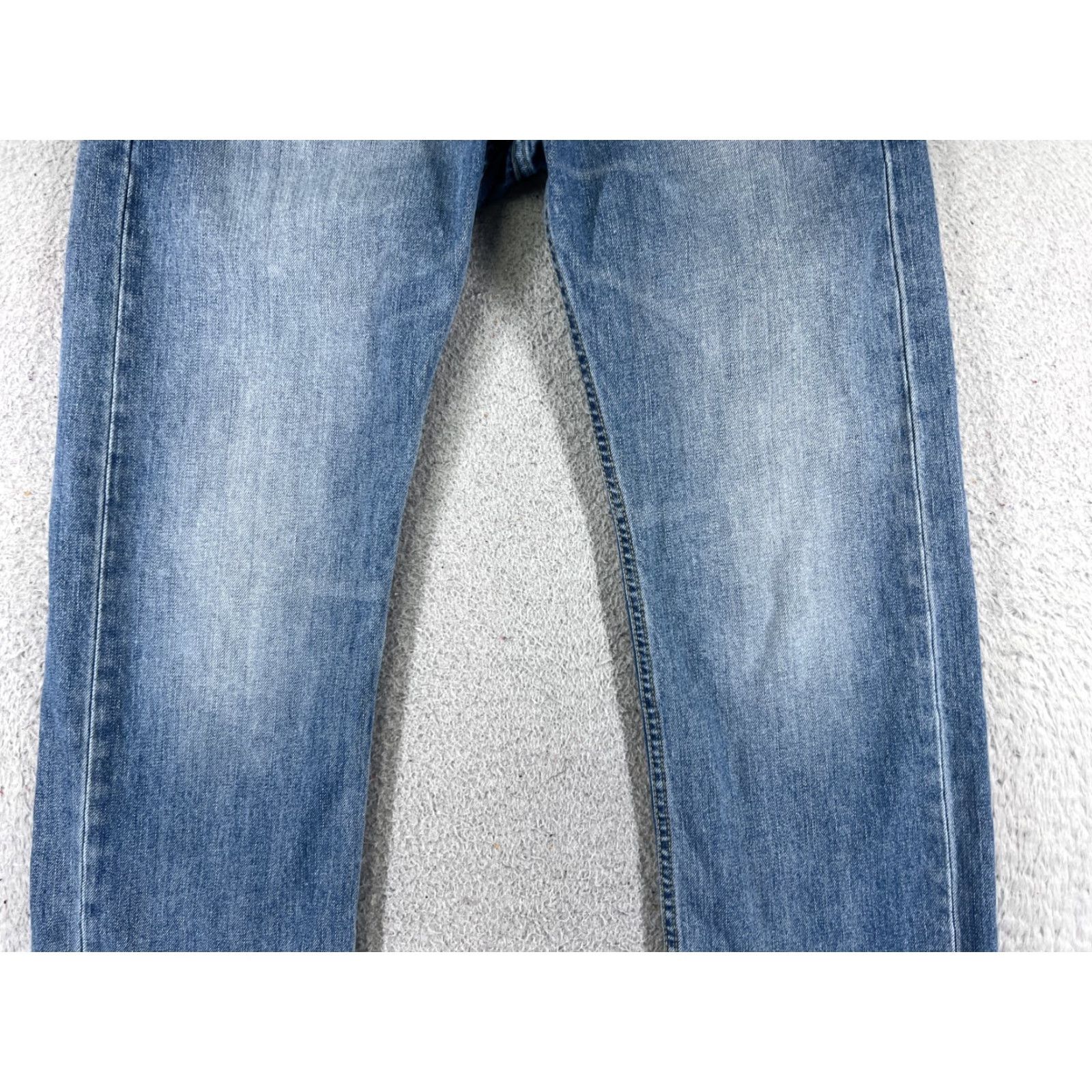 Levi's Levi's Jeans 505 Adult 32 Blue Denim Cotton Regular 5-Pocket Design Medium Wash 31x31 Mens Size US 32 / EU 48 - 3 Thumbnail