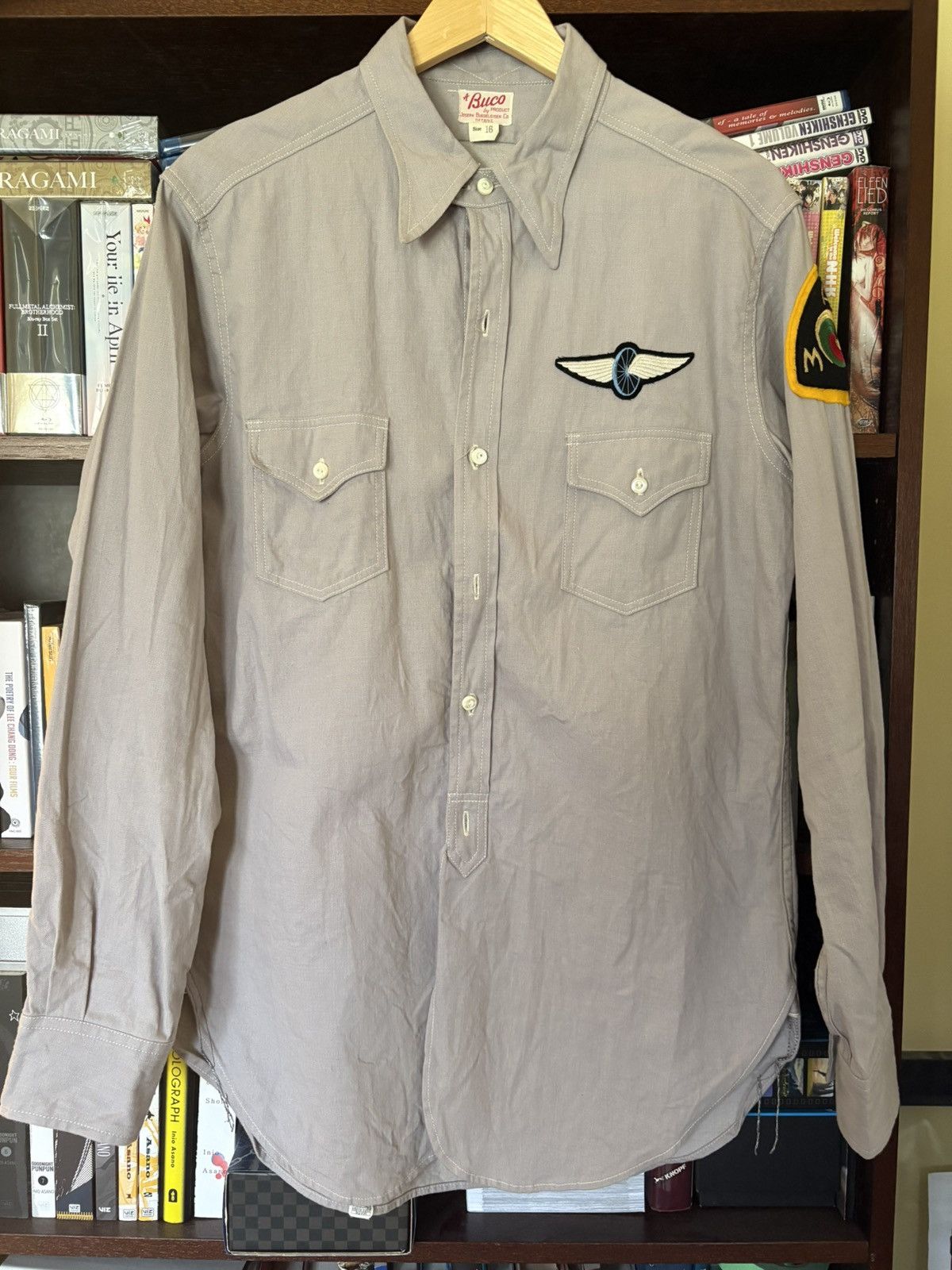 The Real McCoy's The Real Mccoys Crosswell Motorcycle Club Shirt Size US L / EU 52-54 / 3 - 1 Thumbnail