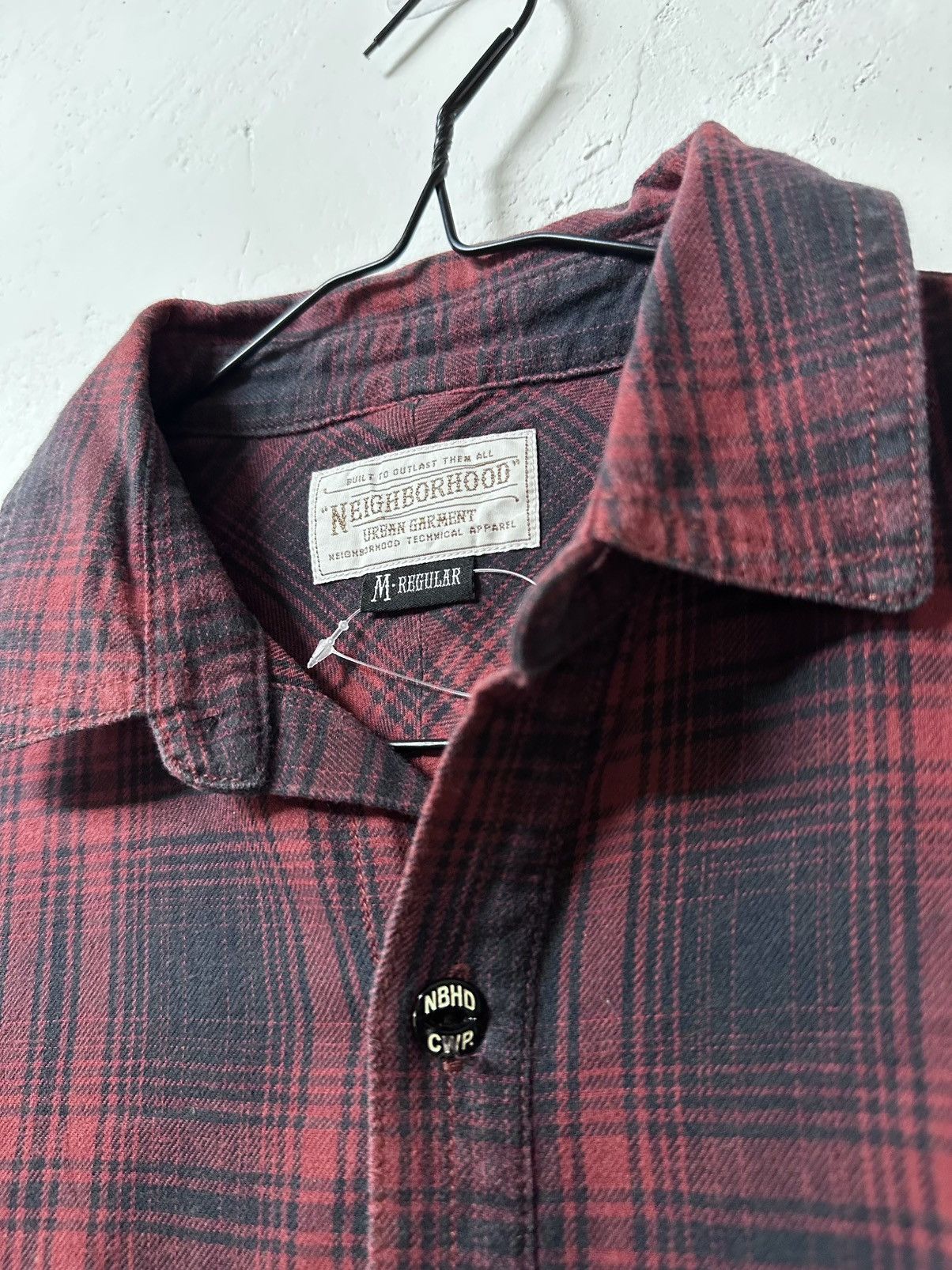 Neighborhood Vintage Neighborhood Plaid Flannel Shirt Size US M / EU 48-50 / 2 - 7 Thumbnail