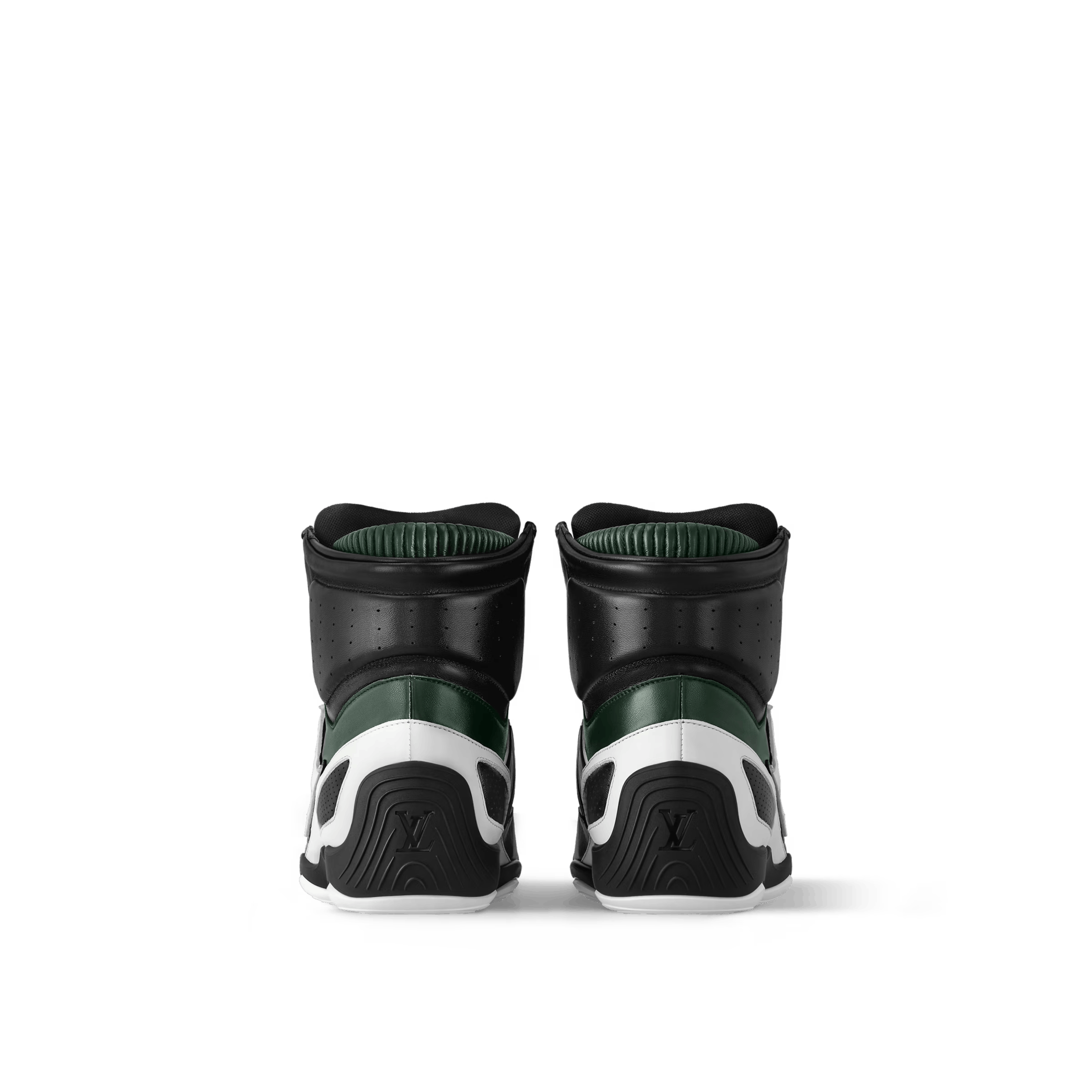 Louis Vuitton LV Footprint Racing High Top Trainers Size US 7.5 / EU 40-41 - 4 Thumbnail