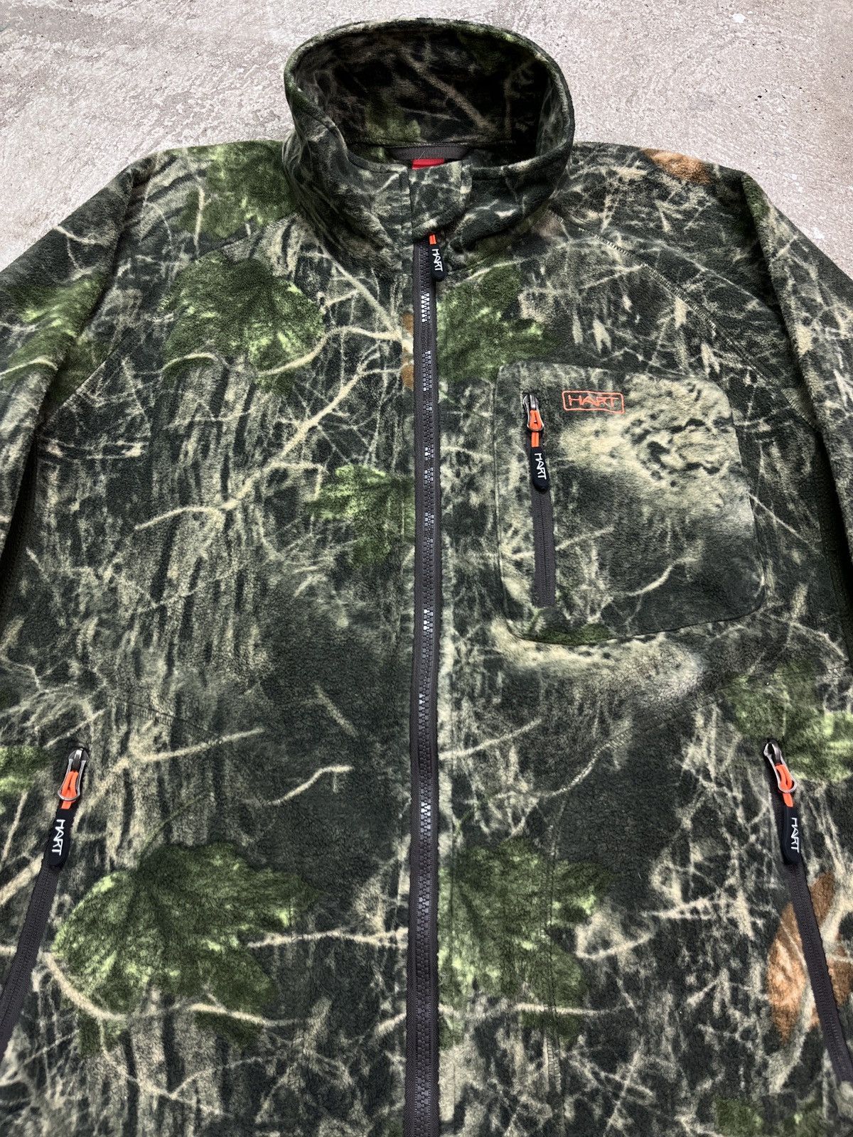 Vintage WINDTECH MEMBRANA CAMO FLEECE JACKET - LOT № 2256 Size US L / EU 52-54 / 3 - 3 Thumbnail