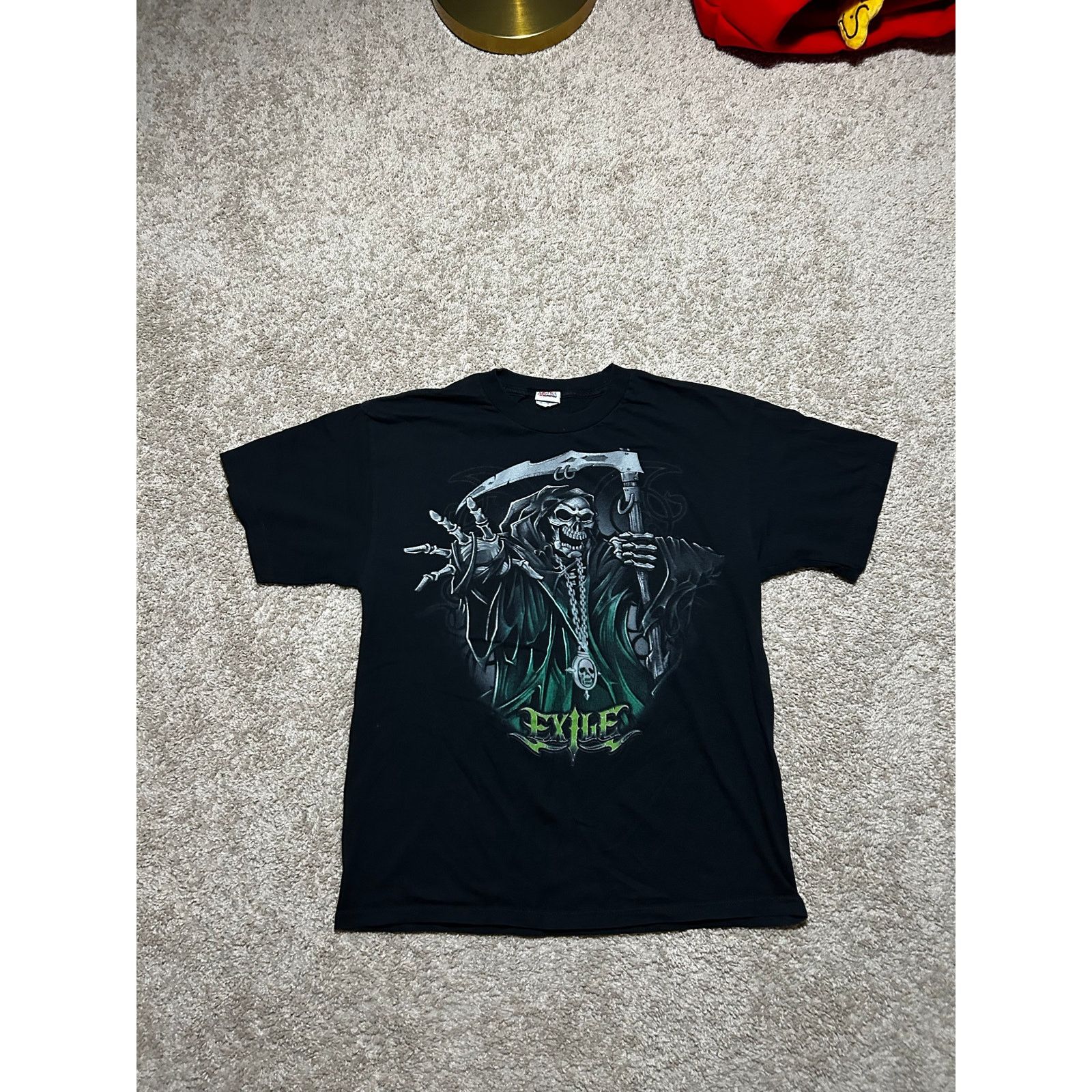 Alstyle Y2K 2000s grim reaper tee Size US L / EU 52-54 / 3 - 1 Thumbnail