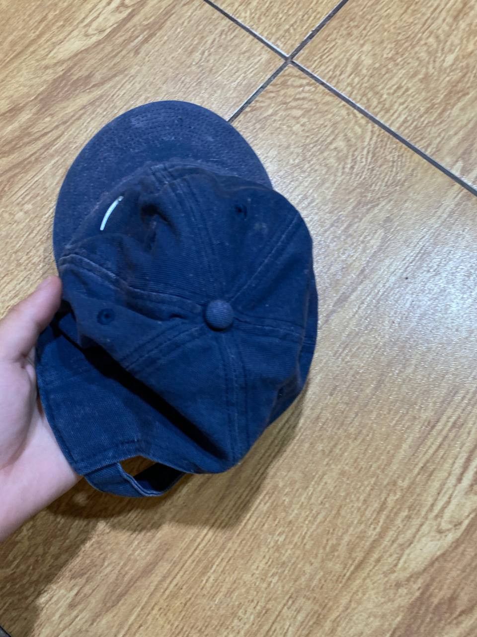 Nike Hats blue Vintage Nike Cap metal logo Y2K streetwear Size ONE SIZE - 9 Thumbnail
