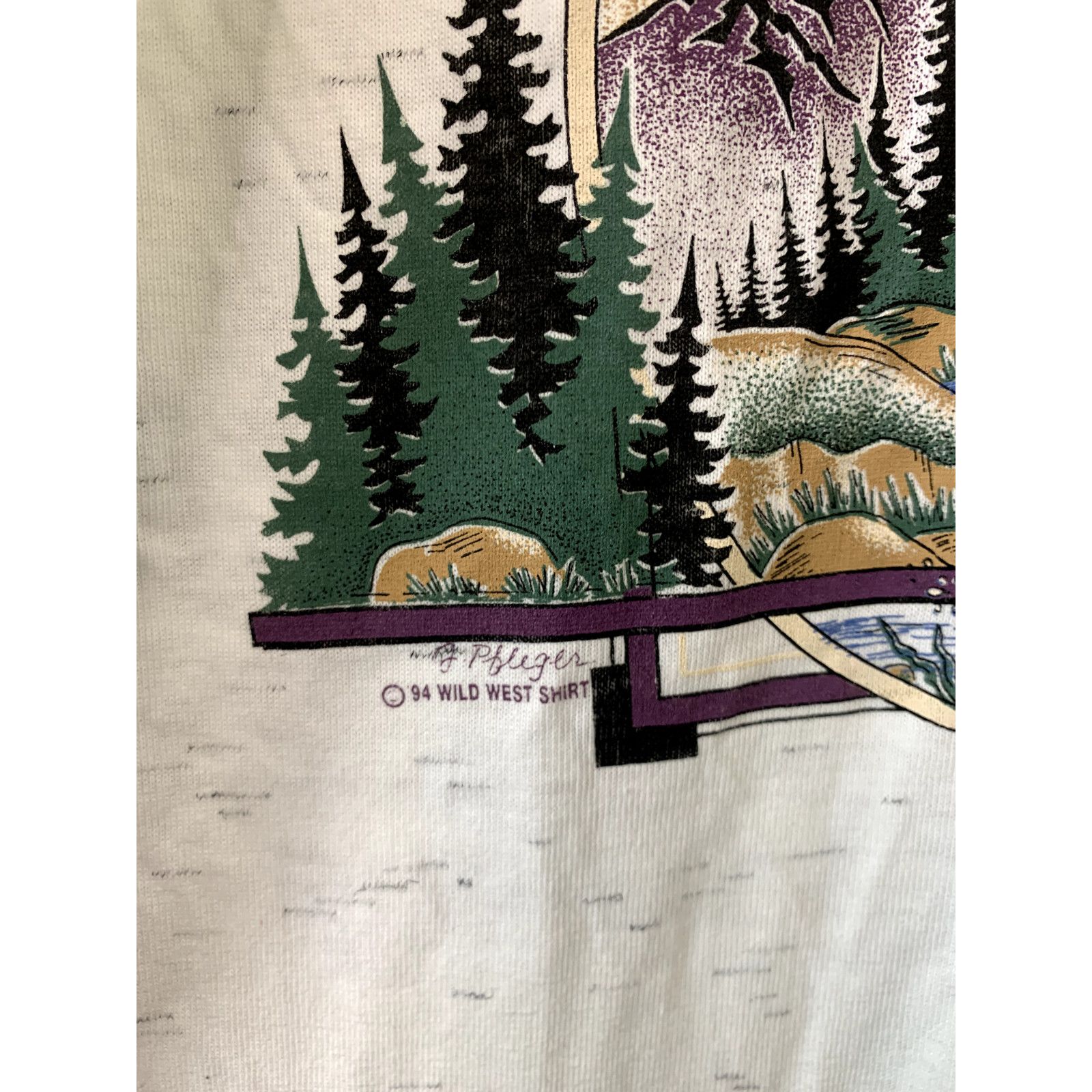 Vintage Vintage Test Print Shirt Branson One Of A Kind Large Tee Size US L / EU 52-54 / 3 - 3 Thumbnail