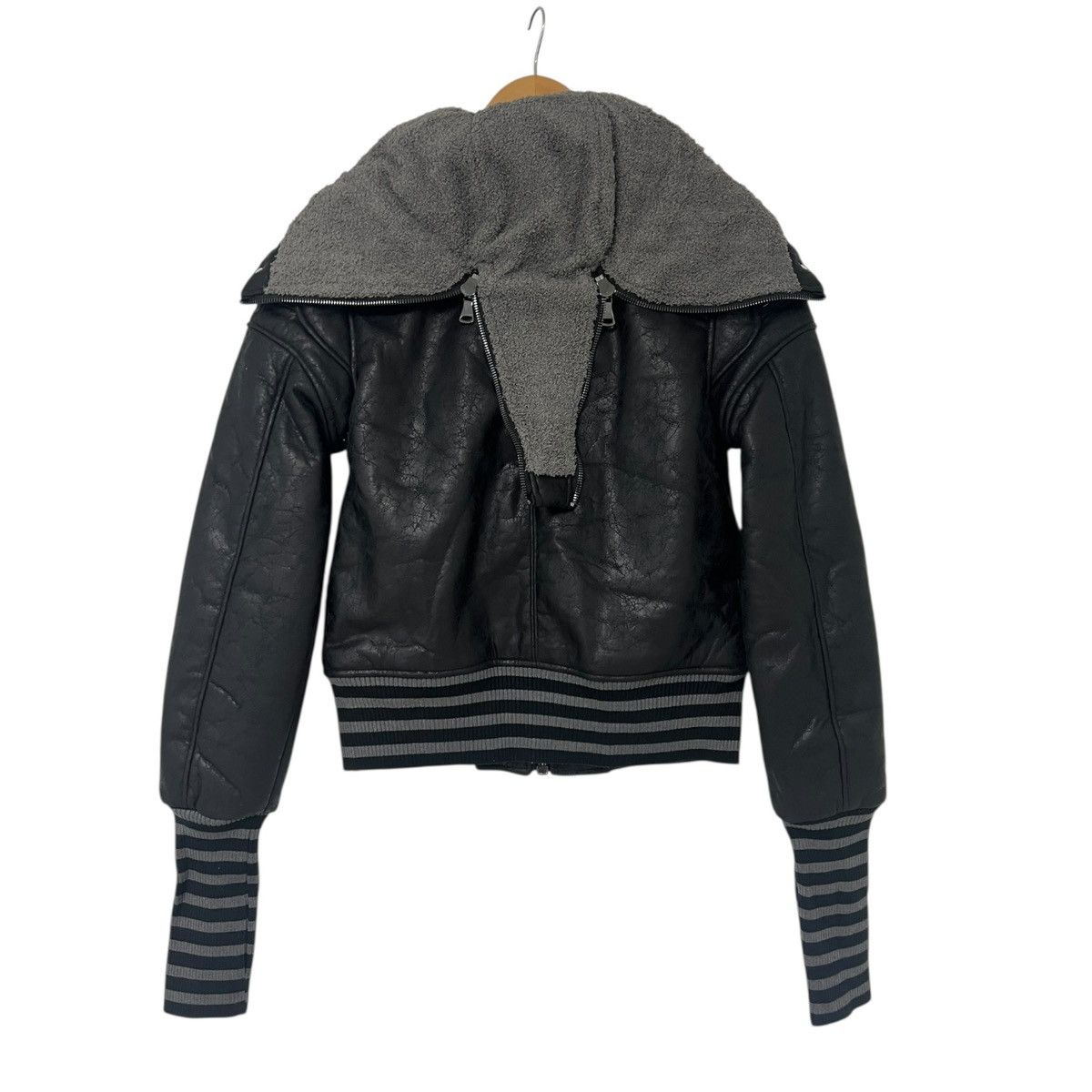 Japanese Brand Tsbus leather bomber jacket Size US S / EU 44-46 / 1 - 3 Thumbnail