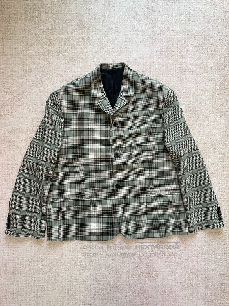 Acne Studios Acne Studios Prince of Wales Check Single-Breasted Suit, M Size 50L - 1 Thumbnail