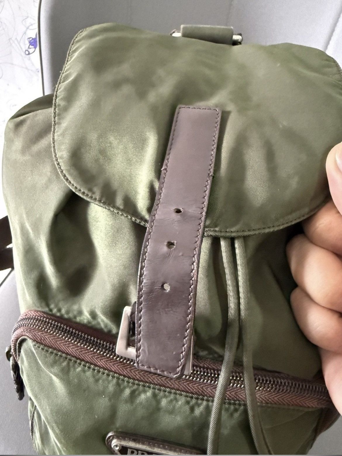 Prada Prada green backpack Size ONE SIZE - 9 Thumbnail