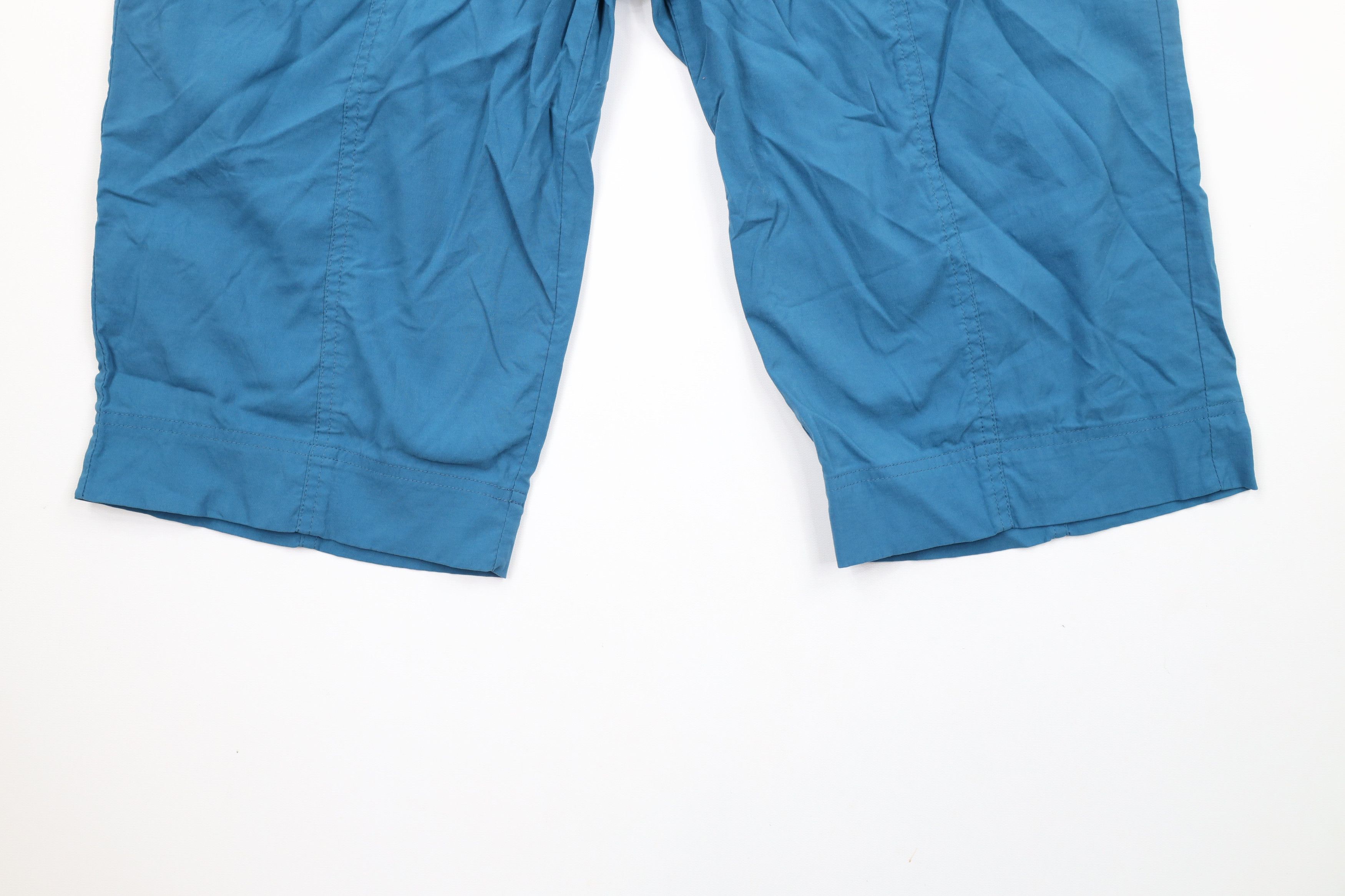 Prana × Vintage prAna Breathe Stretch Outdoor Hiking Capris Shorts Blue Size 34" / US 12 / IT 48 - 4 Thumbnail