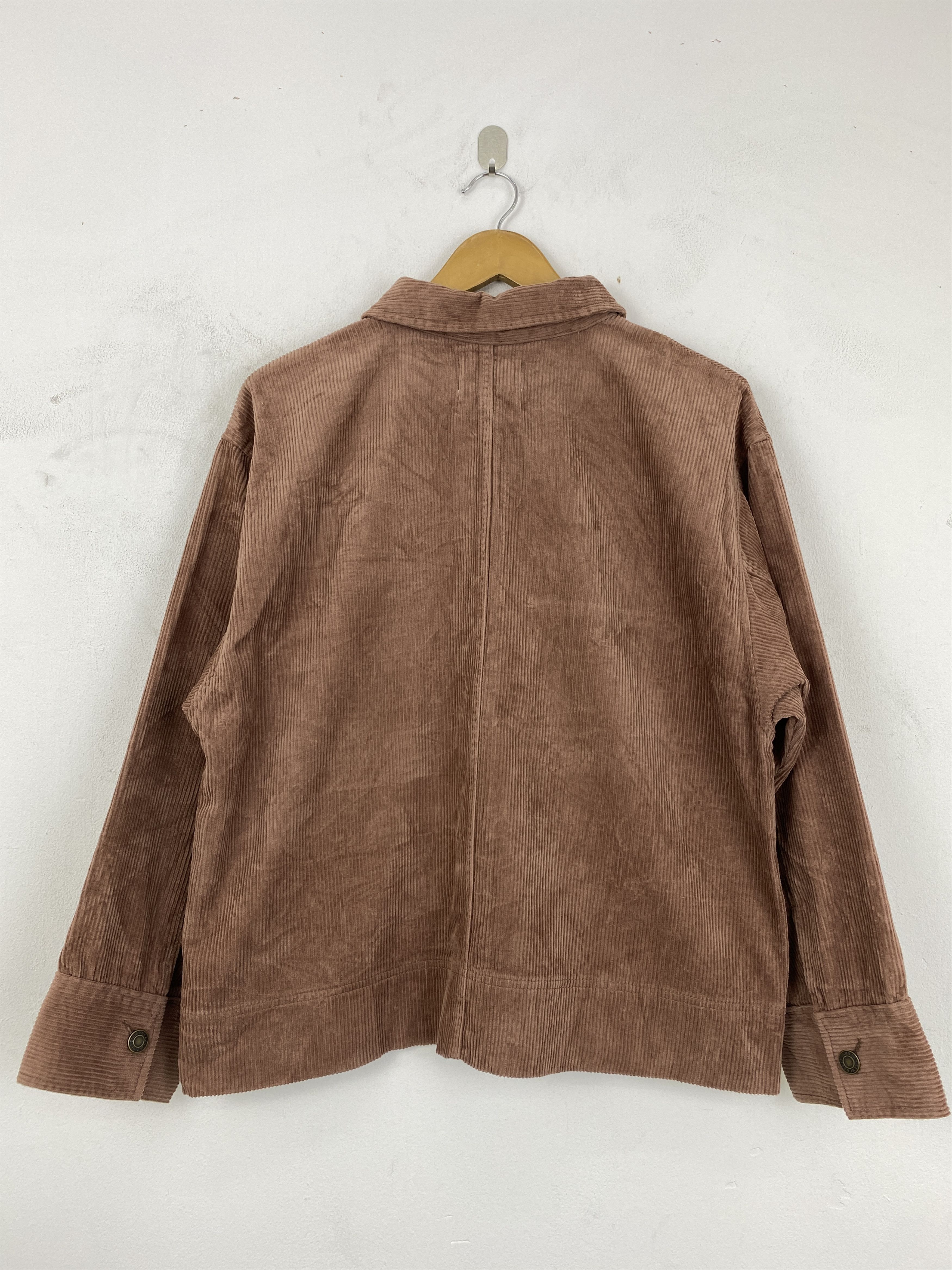 Japanese Brand 90’s Vtg Chore Corduroy Work Jacket Seas The Day JA0148 Size US M / EU 48-50 / 2 - 2 Thumbnail