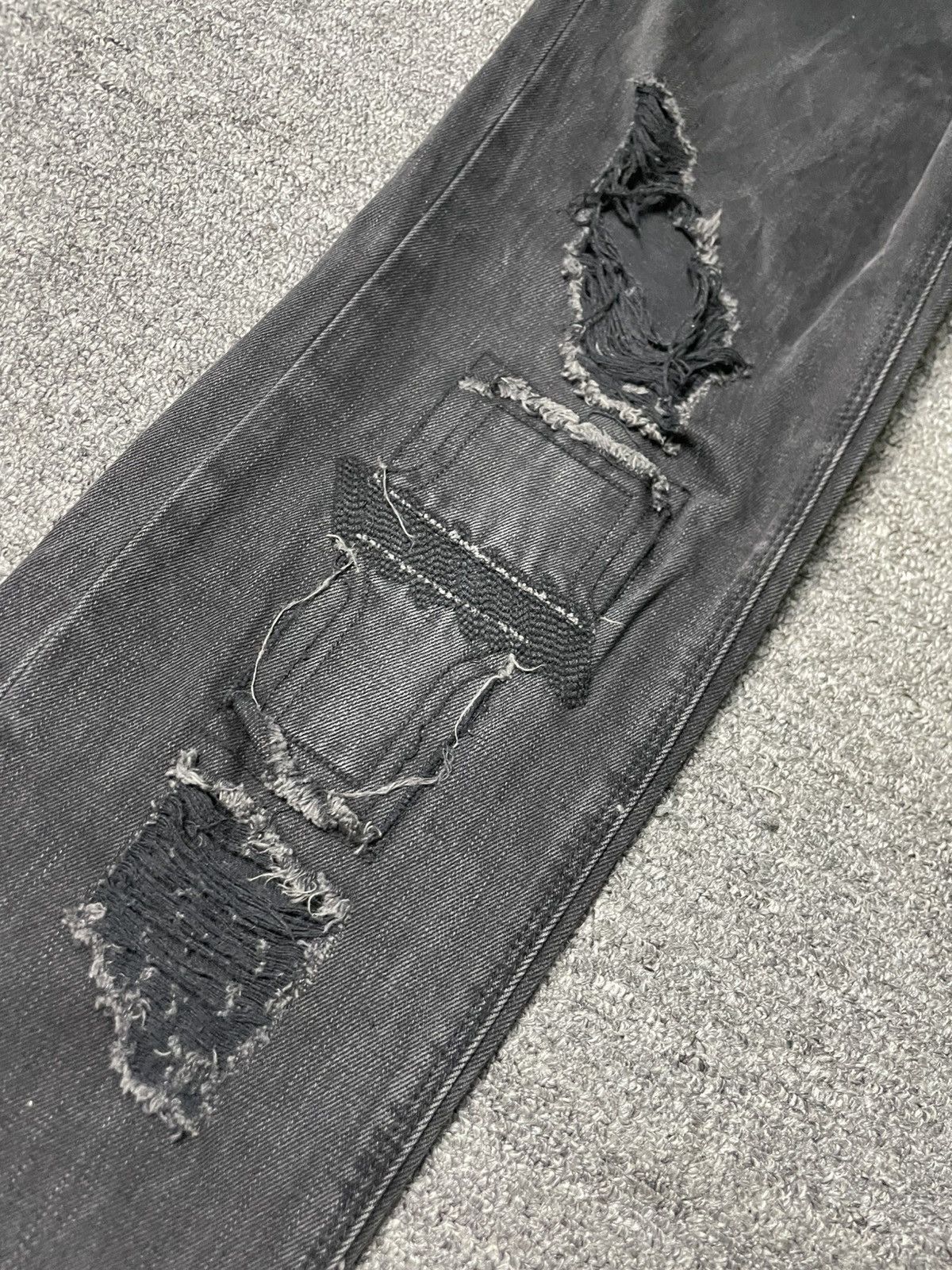 Stampd × Vintage STAMPD Distressed Denim Jeans (91) Size US 34 / EU 50 - 10 Thumbnail